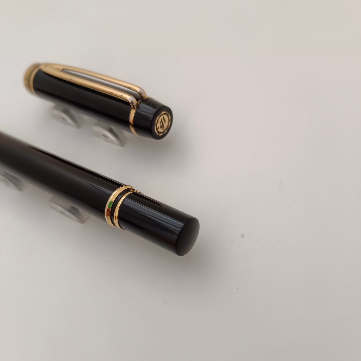 Waterman Ideal Le man 100 Black Gold trims Fountain Pen