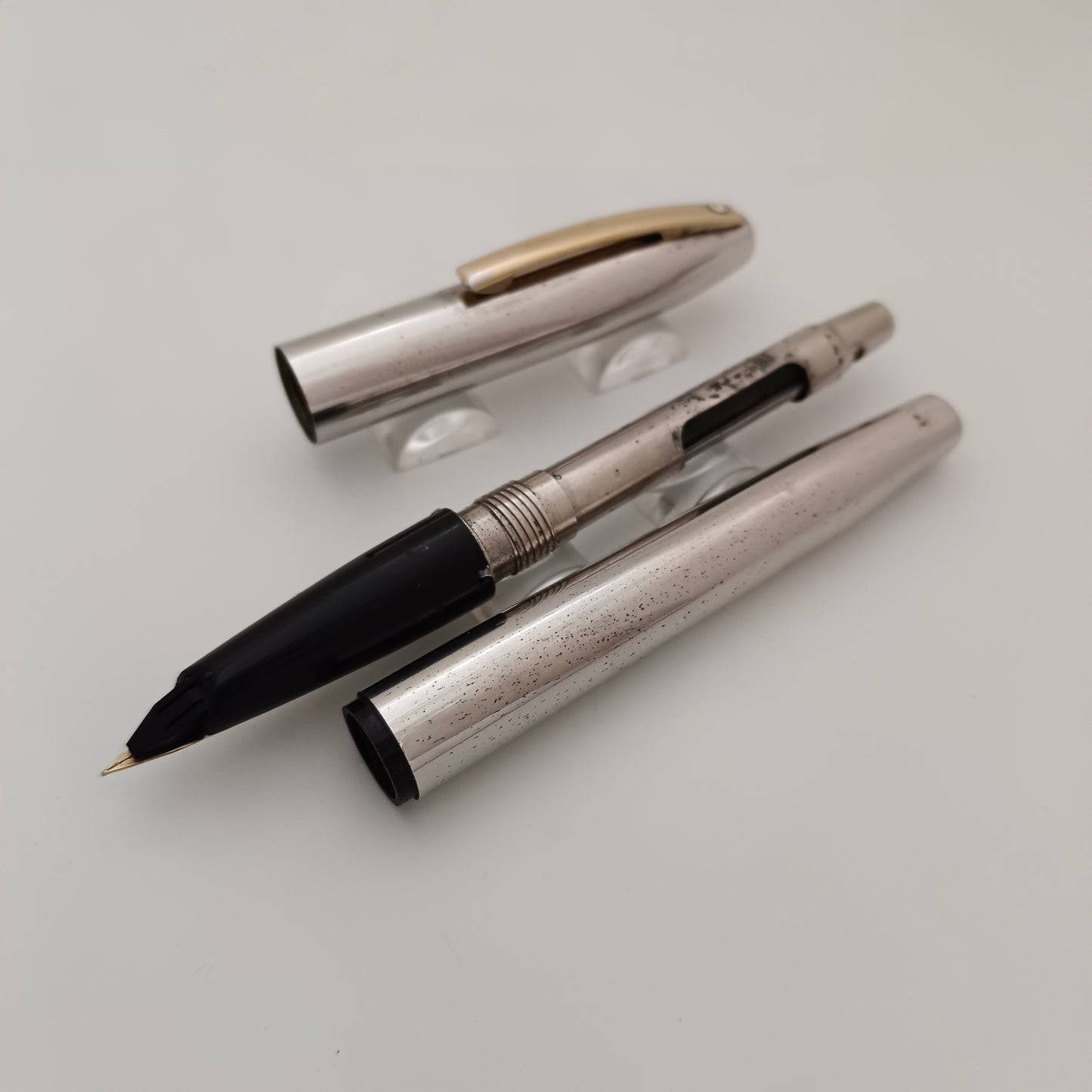 Sheaffer Trimuph Imperial Palladium Plated Fountain Pen