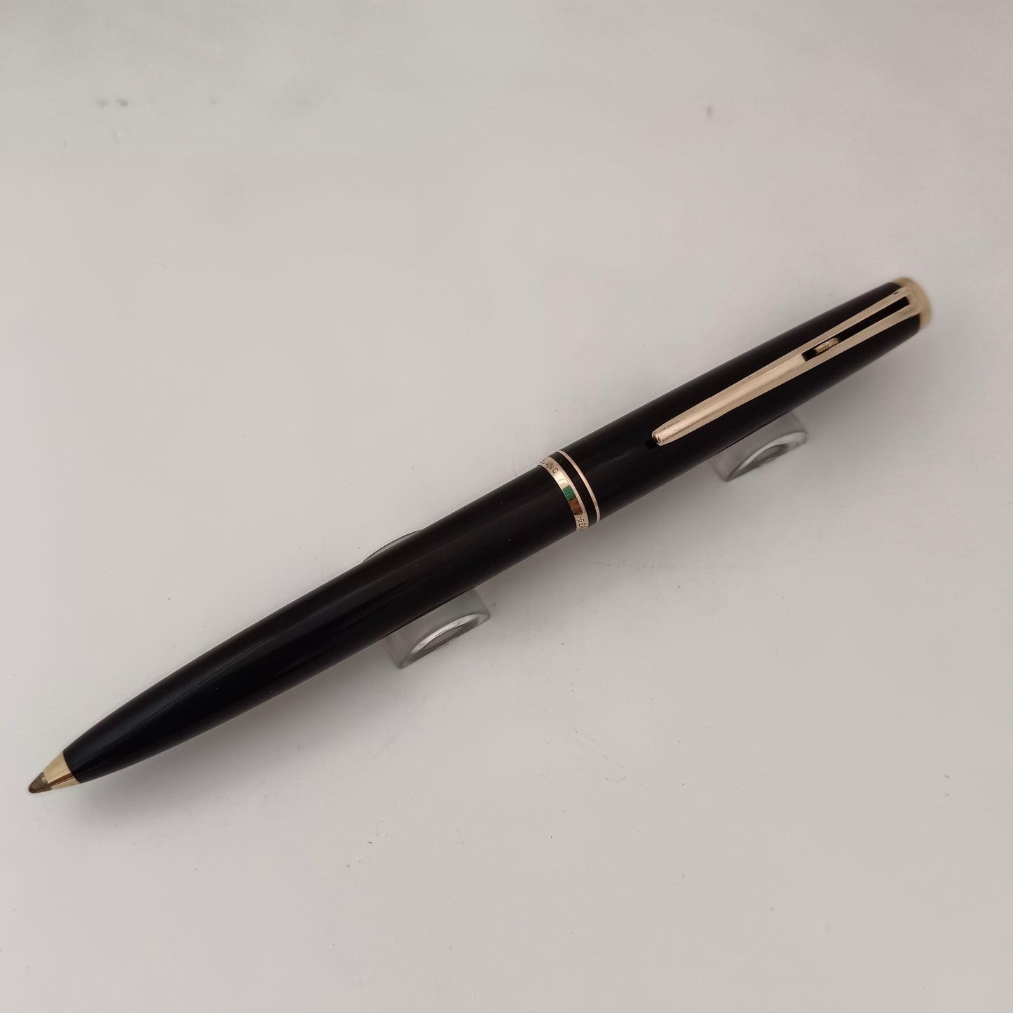 Vintage Montblanc No. 28 Black Resin GT Ballpen