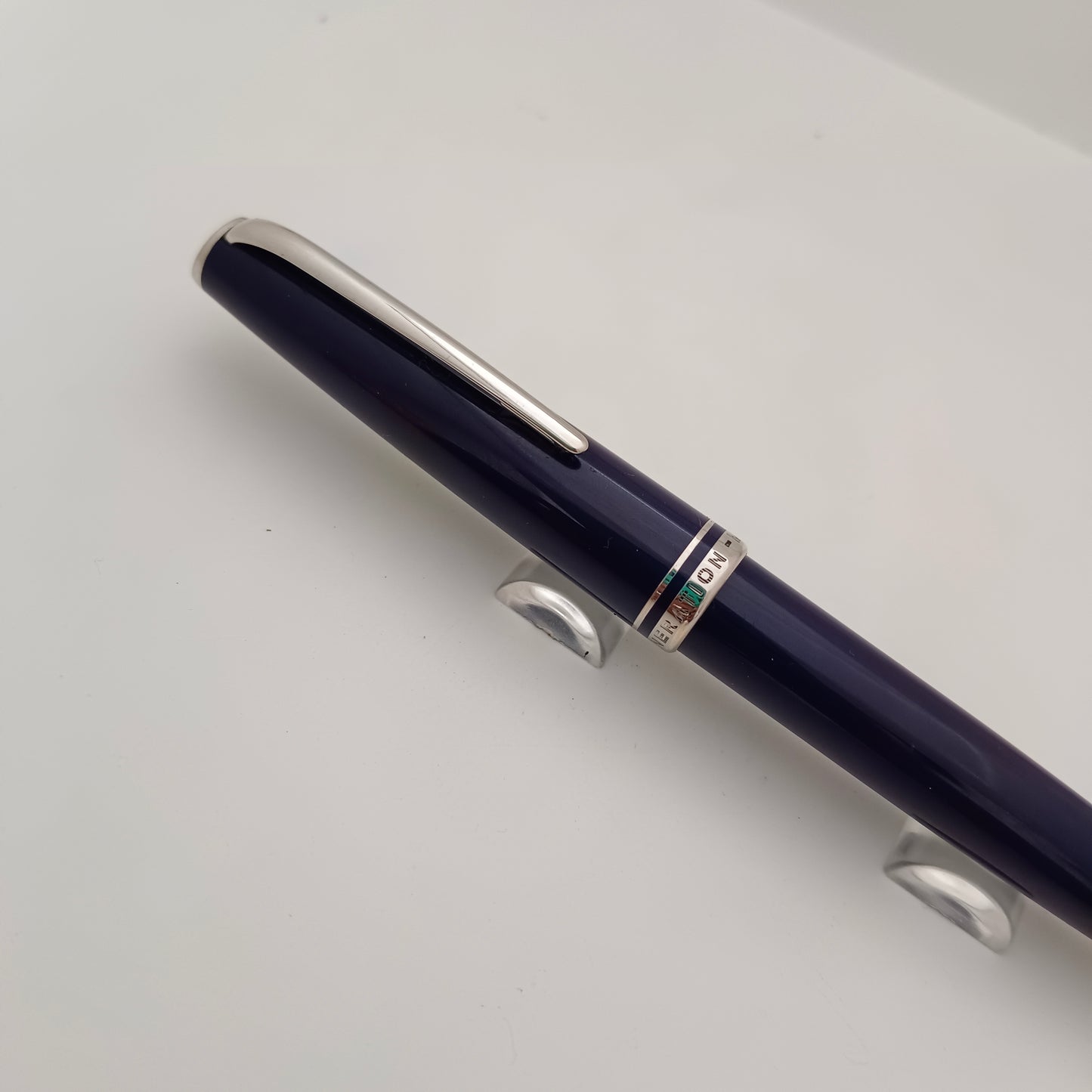 Montblanc Generation Blue Platinum Trim Rollerball Pen