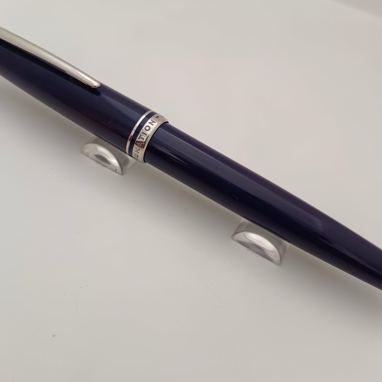 Montblanc Generation Blue Platinum Trim Rollerball Pen