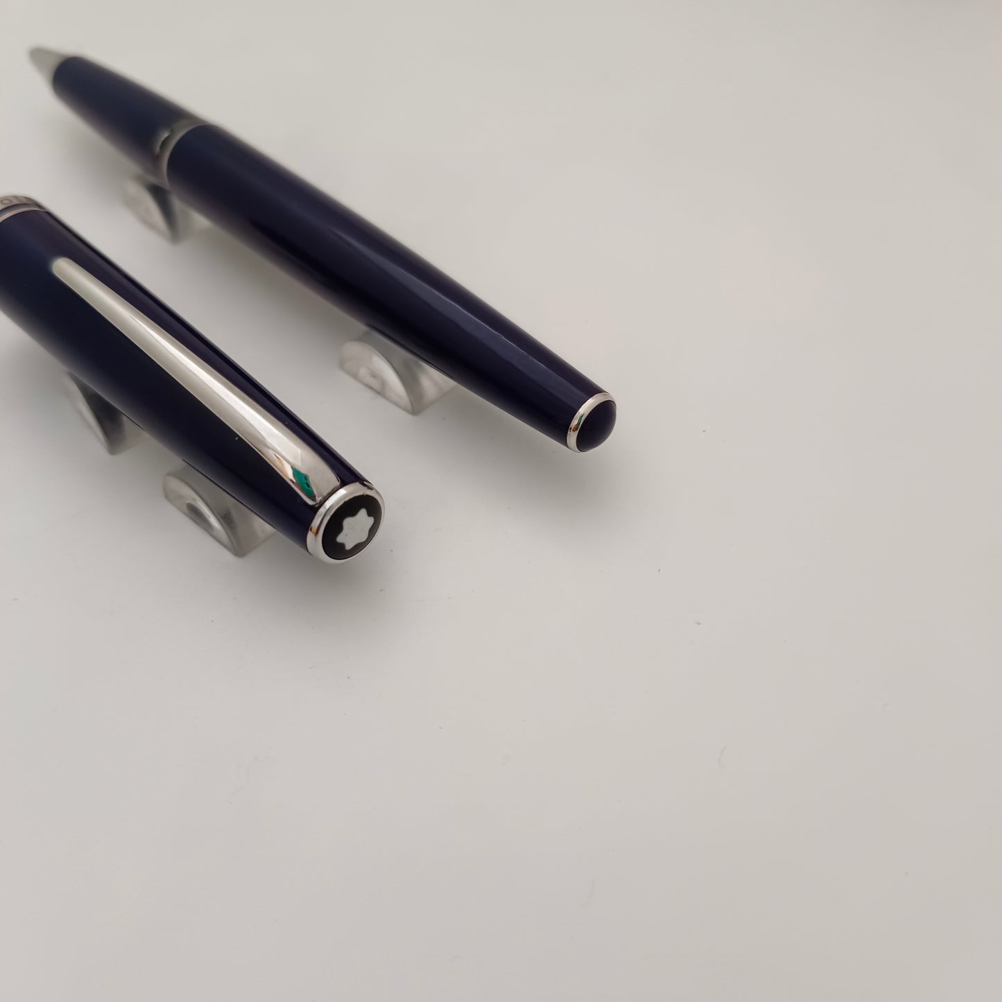 Montblanc Generation Blue Platinum Trim Rollerball Pen