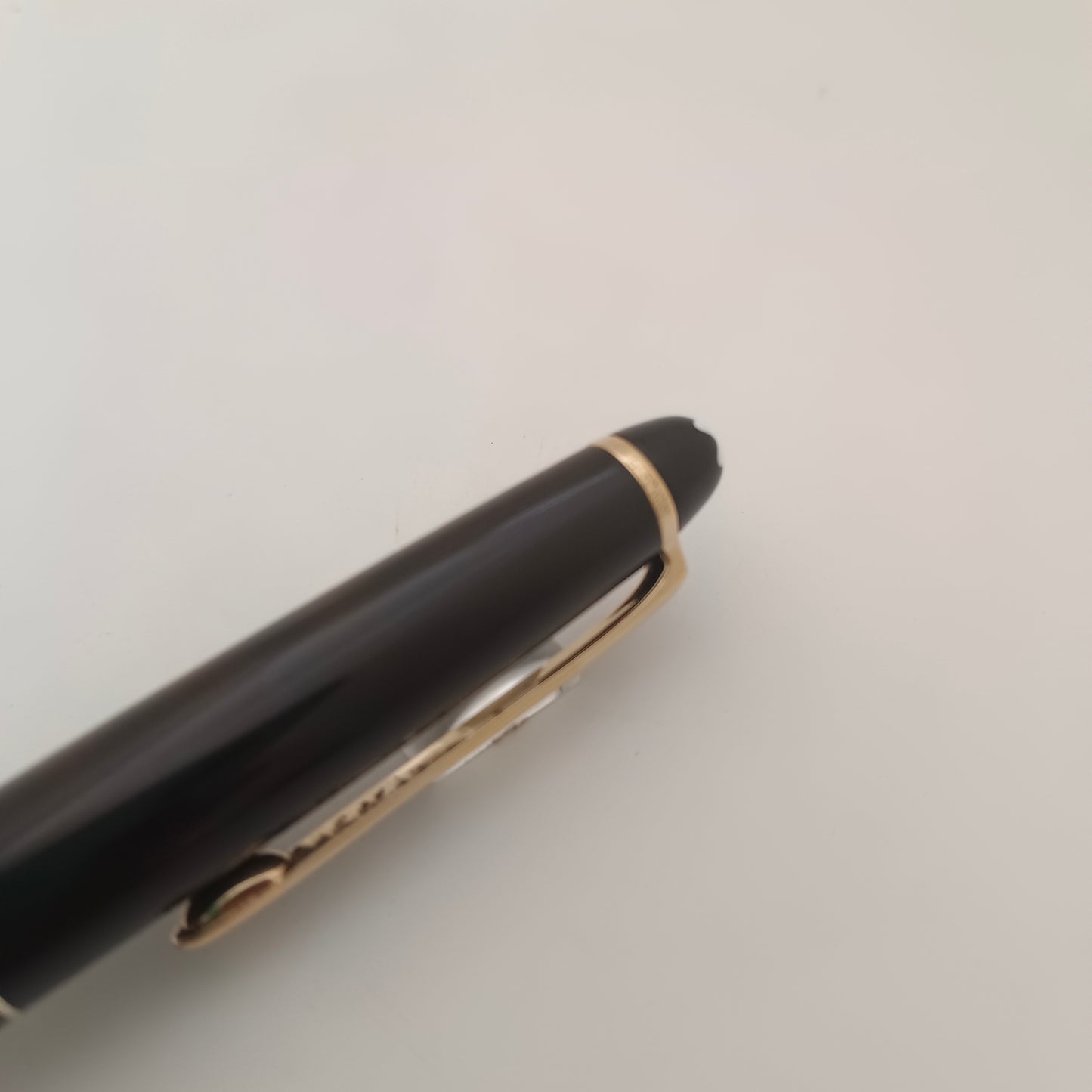 Montblanc Meisterstuck Black Classique Ballpoint Pen with Gold Trim