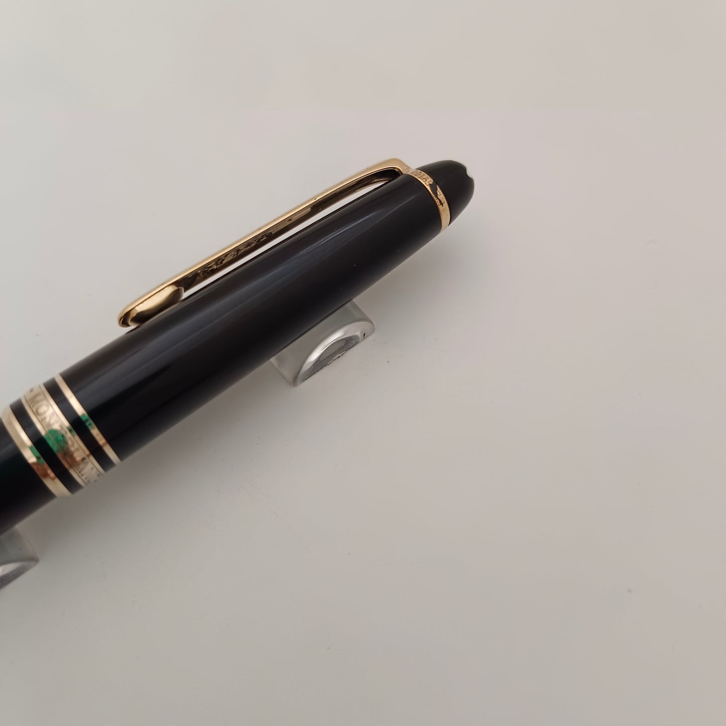 Montblanc Meisterstuck Black Classique Ballpoint Pen with Gold Trim