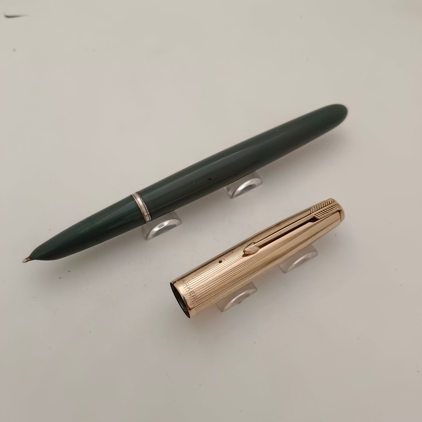 Vintage Parker 51 Fountain Pen with Gold Filled Cap