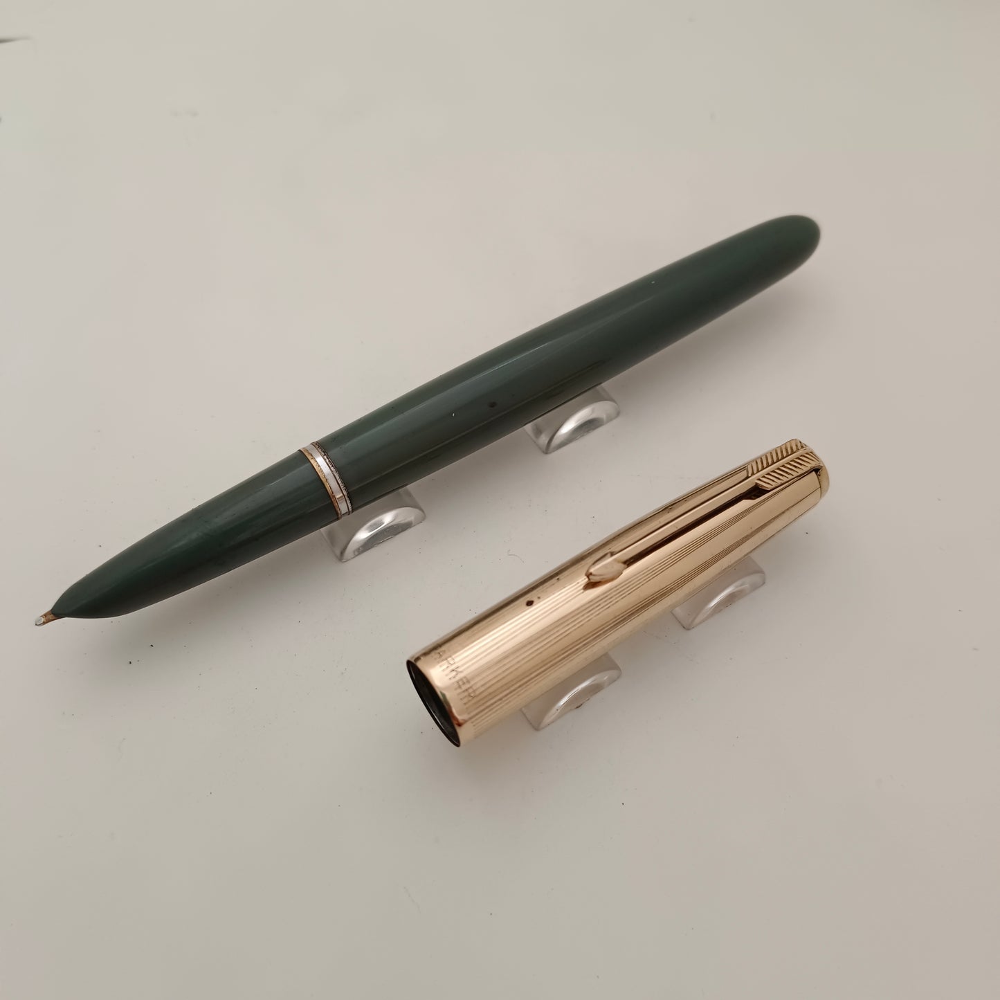 Vintage Parker 51 Fountain Pen with Gold Filled Cap