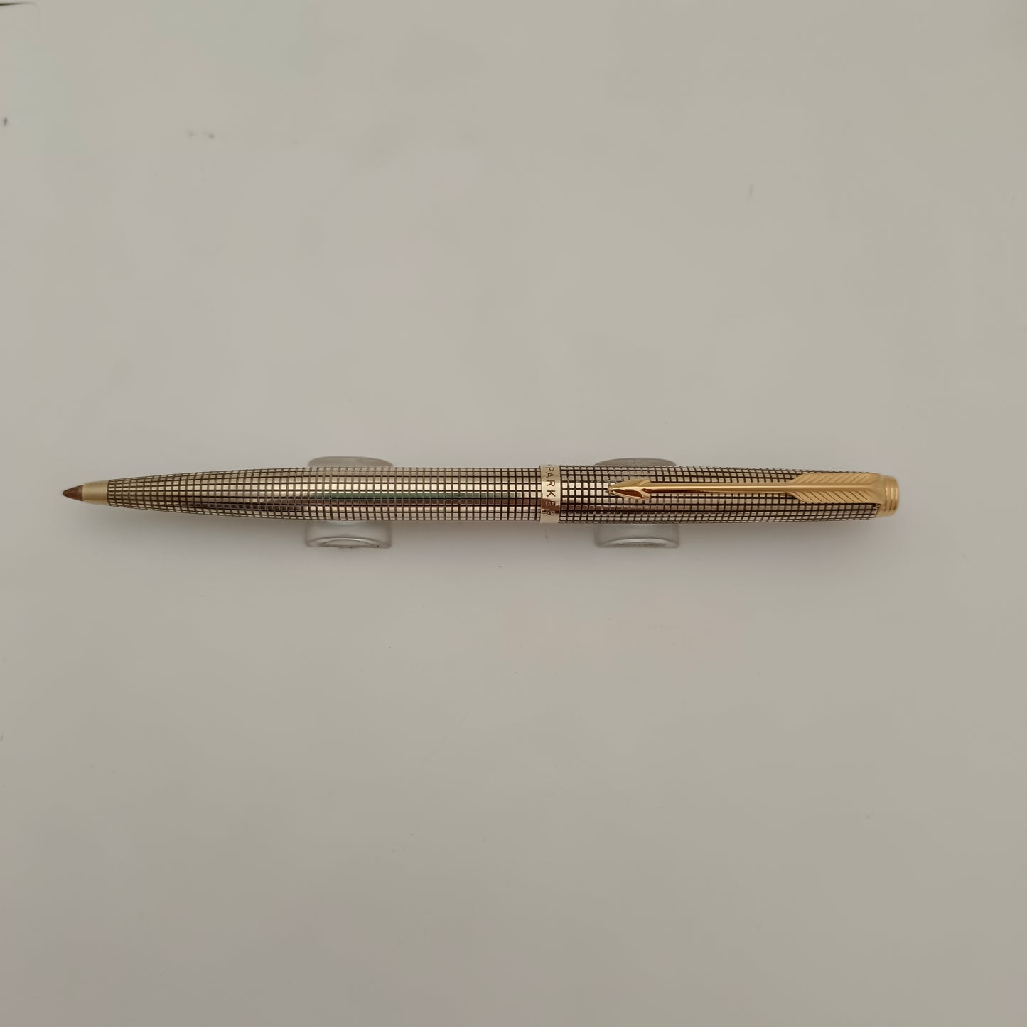 Vintage Parker 75 Sterling silver with vermeil Ballpoint Pen