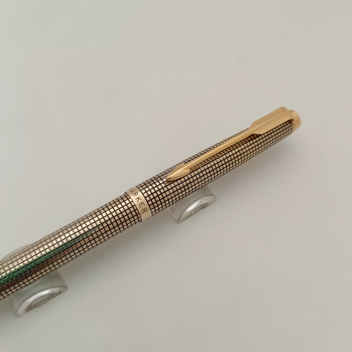 Vintage Parker 75 Sterling silver with vermeil Ballpoint Pen