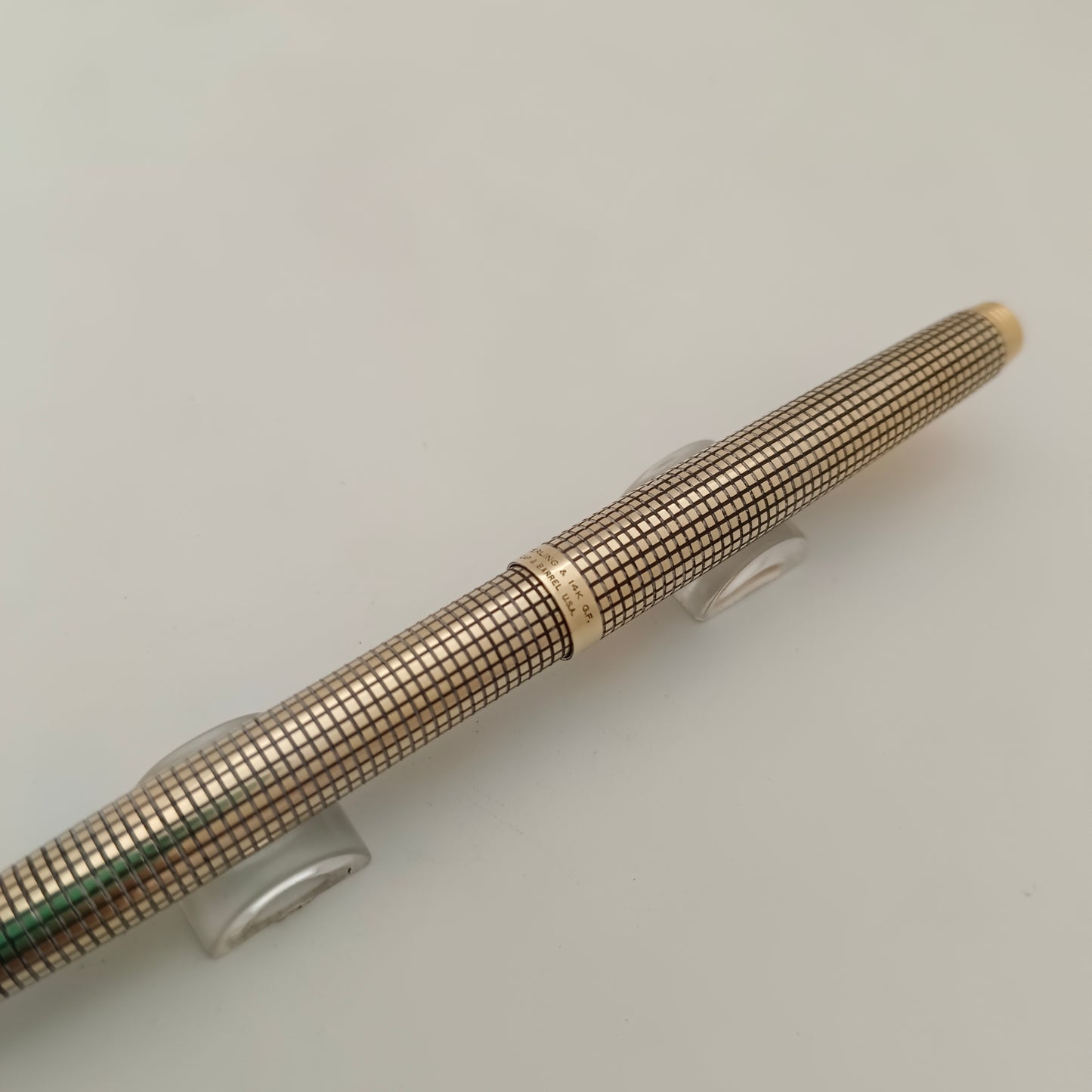 Vintage Parker 75 Sterling silver with vermeil Ballpoint Pen