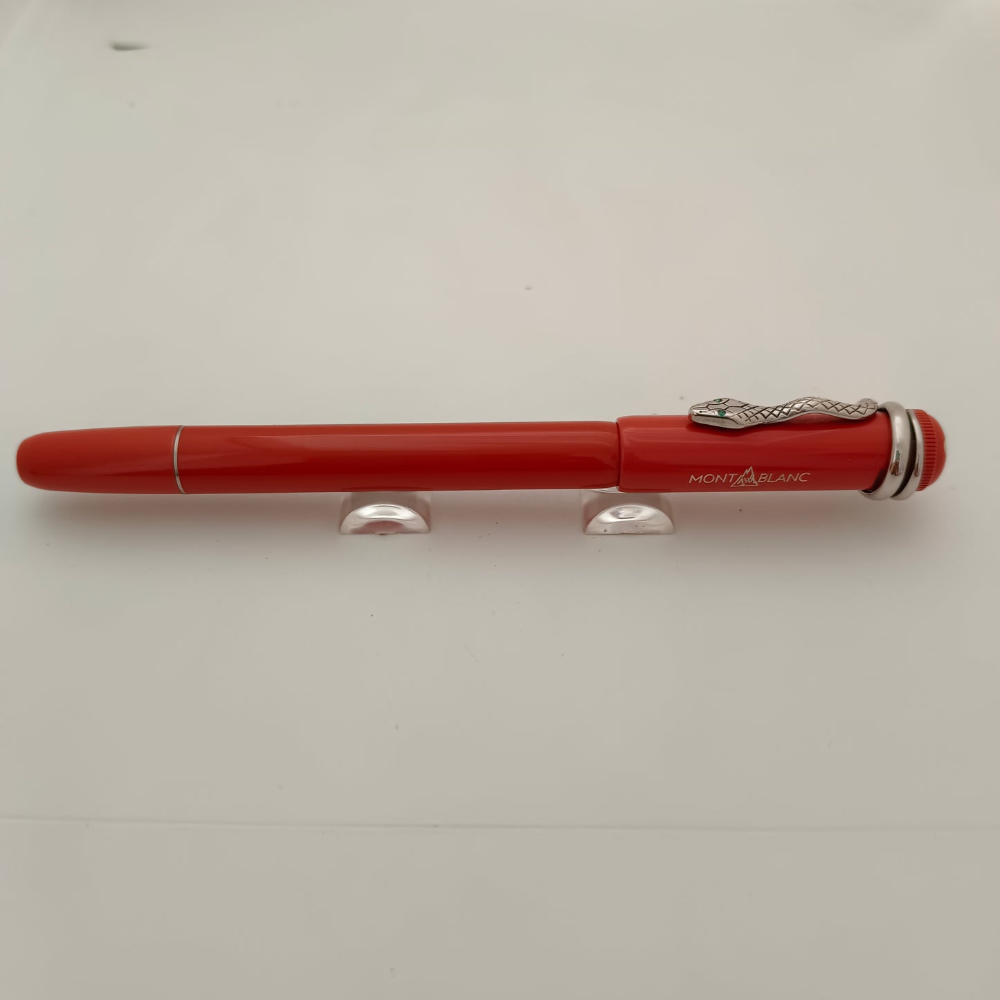 Montblanc Heritage Rouge ET Noir Coral Collection Special Edition Rollerball Pen