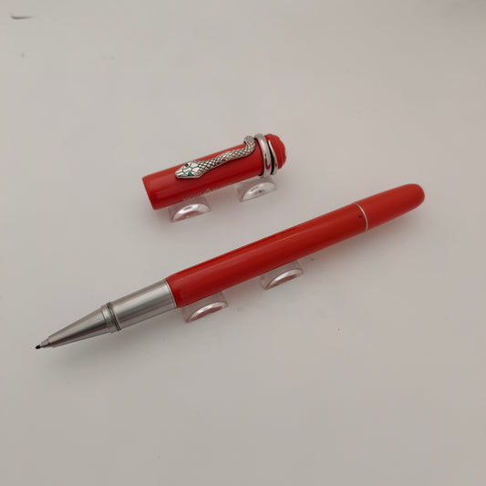 Montblanc Heritage Rouge ET Noir Coral Collection Special Edition Rollerball Pen