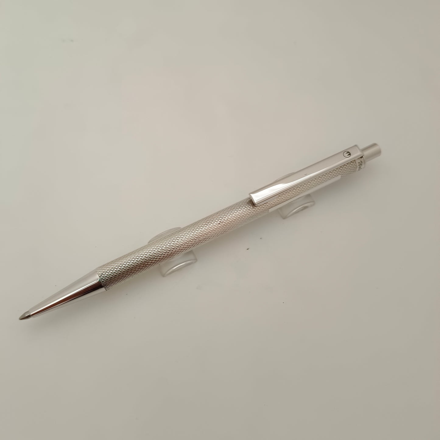 Waldmann Eco Sterling Silver 925 Push Mechanism Ballpoint Pen