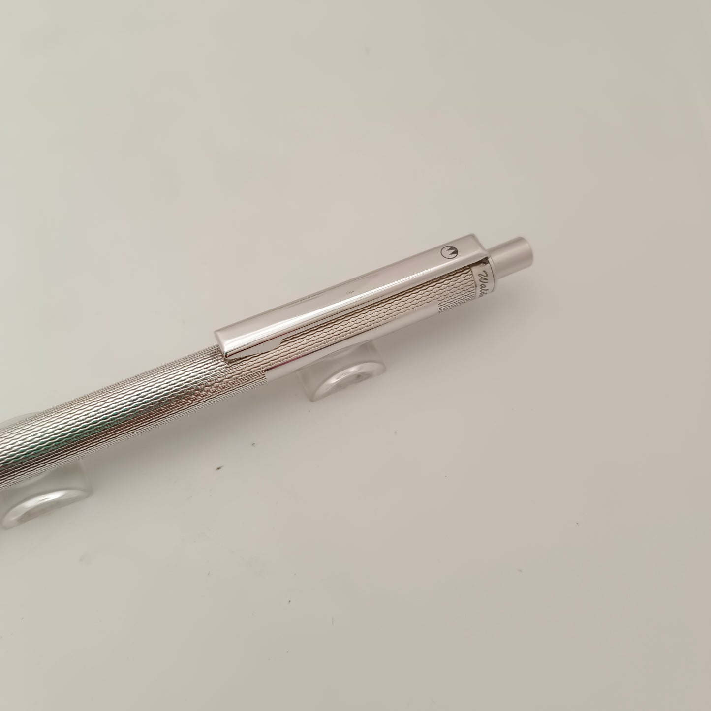 Waldmann Eco Sterling Silver 925 Push Mechanism Ballpoint Pen