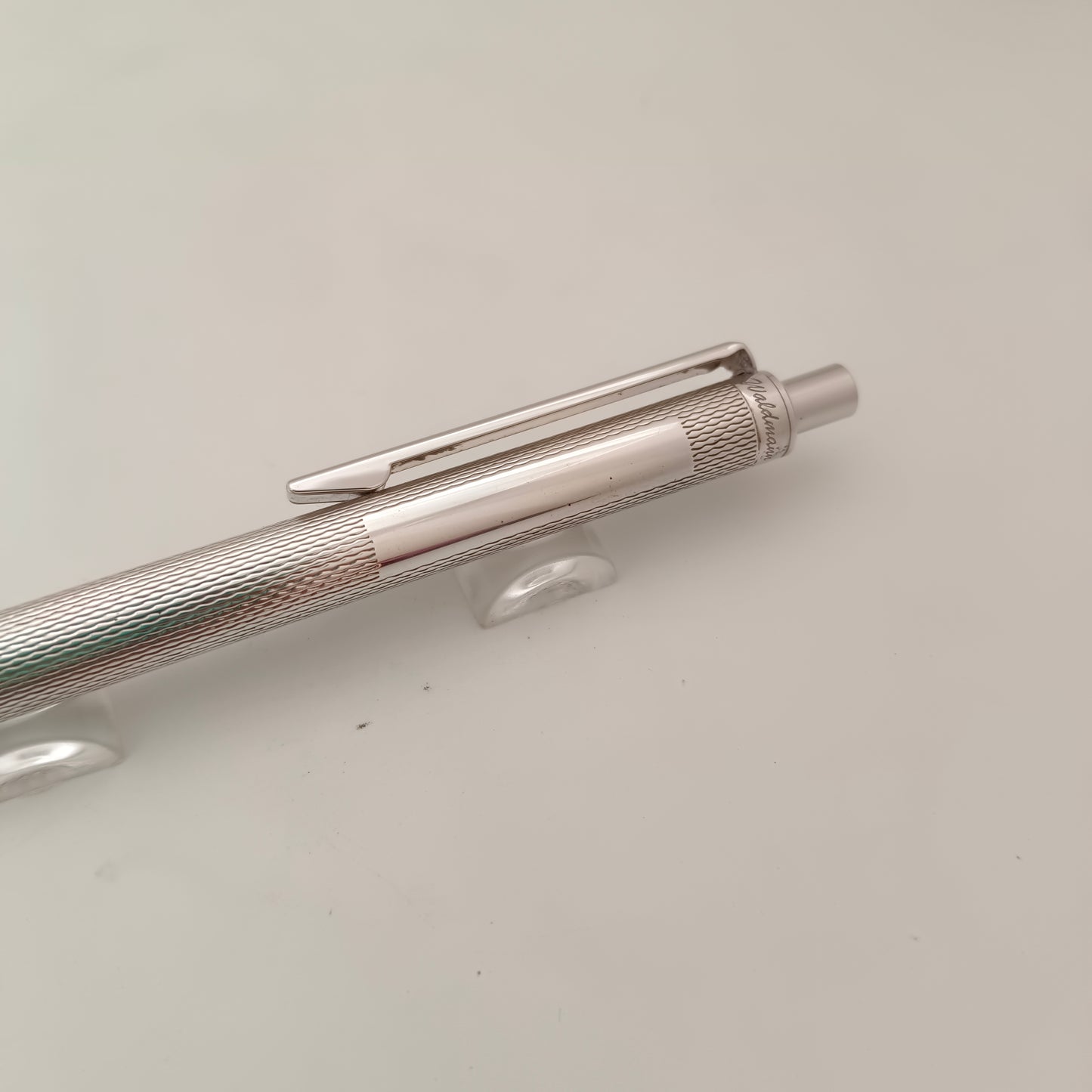 Waldmann Eco Sterling Silver 925 Push Mechanism Ballpoint Pen