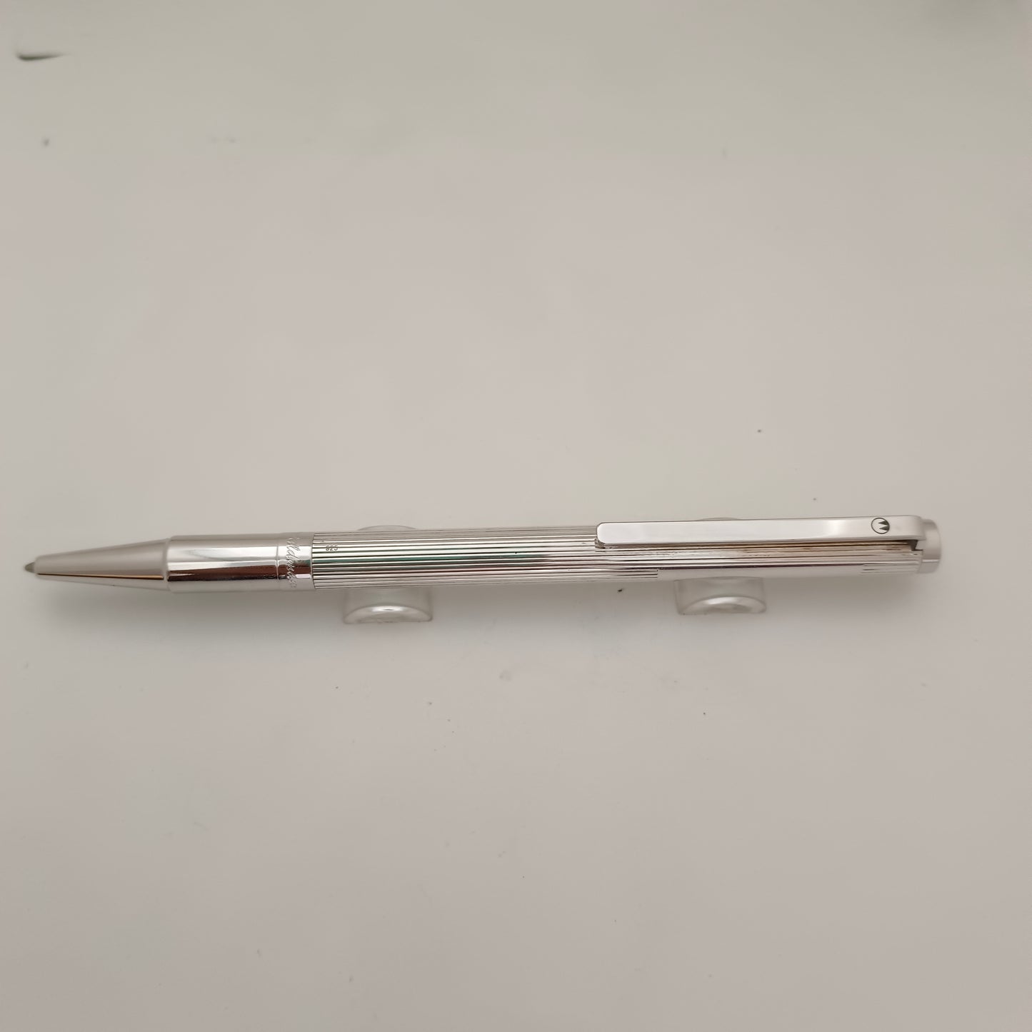 Waldmann Lines Pattern Sterling Silver Ballpoint Pen