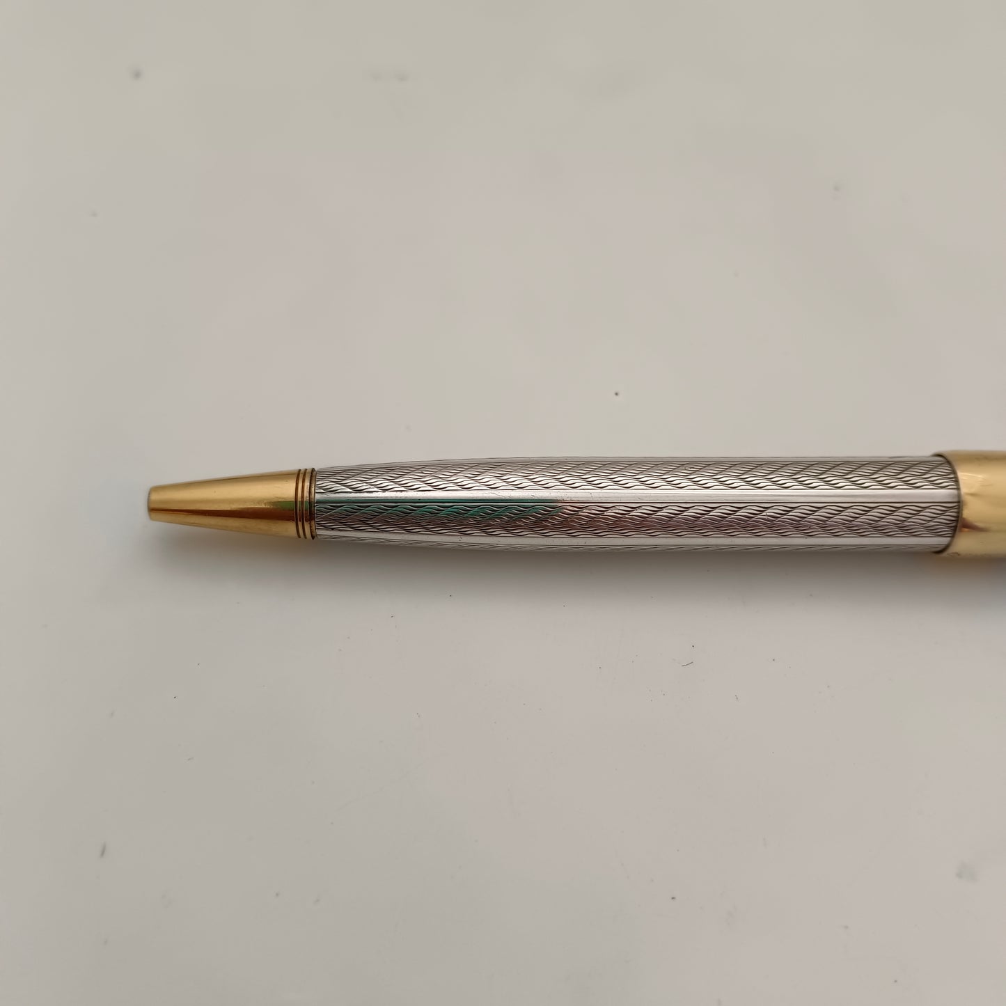 Parker Sonnet Cascade Fougere Gold Trim Ball Pen Made In France