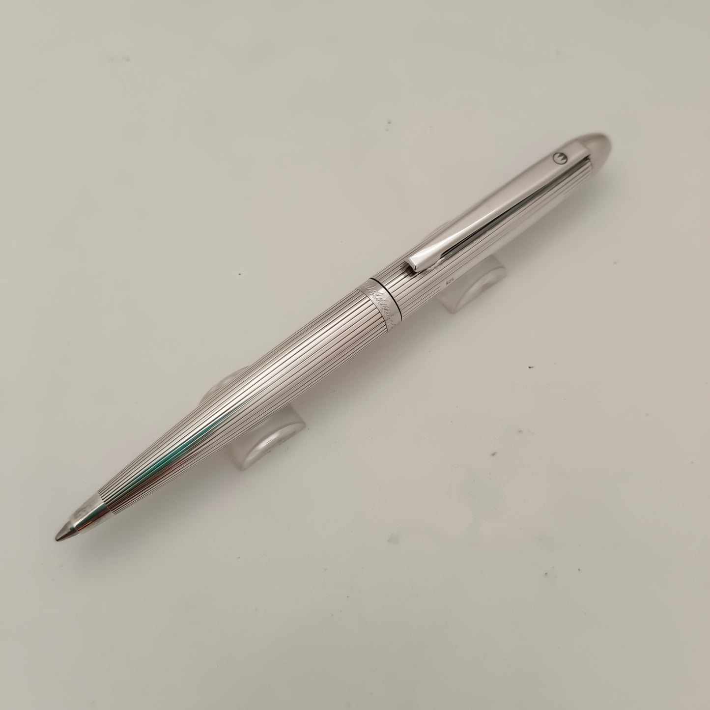 Waldmann Pocket Sterling Silver 925 Ballpoint Pen Made in Germany