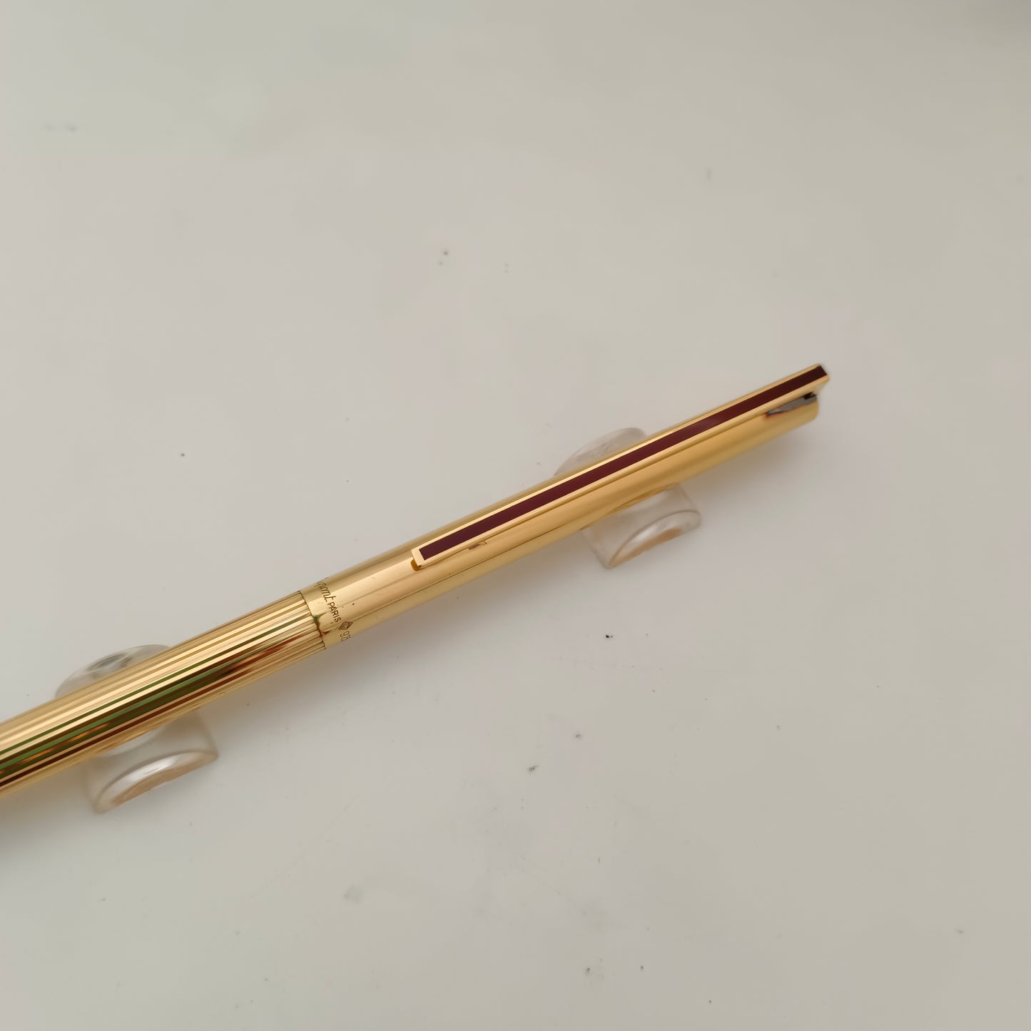 St Dupont Sterling Silver 925 Vermeil Ballpoint Pen Made in France