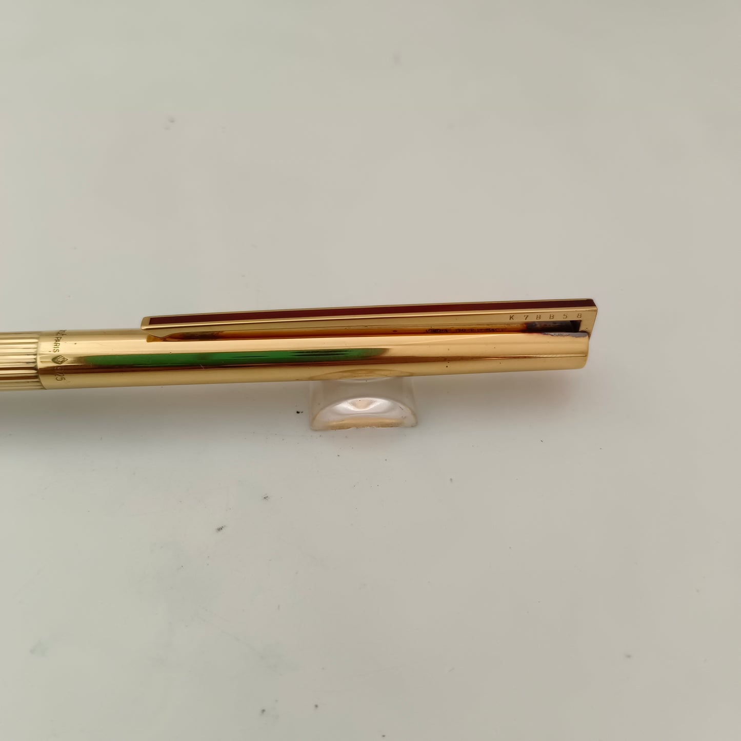 St Dupont Sterling Silver 925 Vermeil Ballpoint Pen Made in France