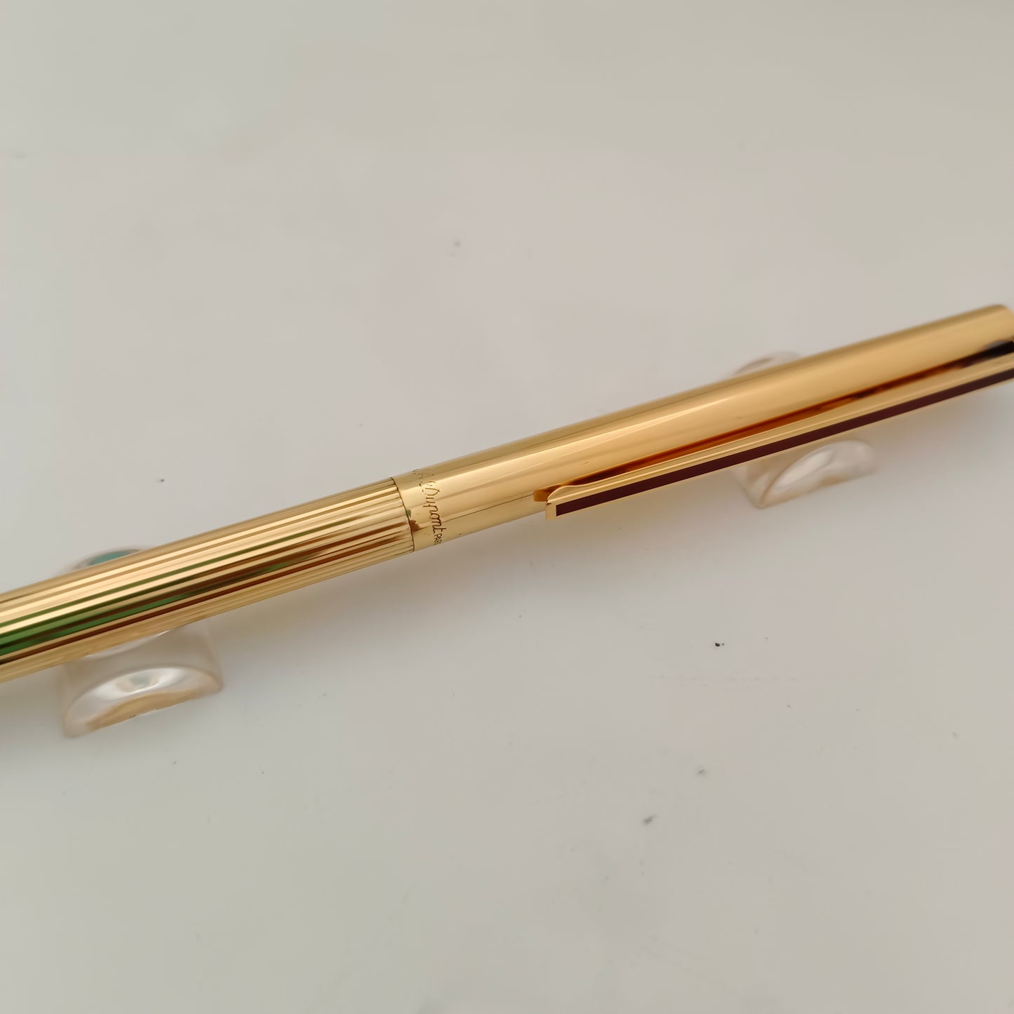 St Dupont Sterling Silver 925 Vermeil Ballpoint Pen Made in France