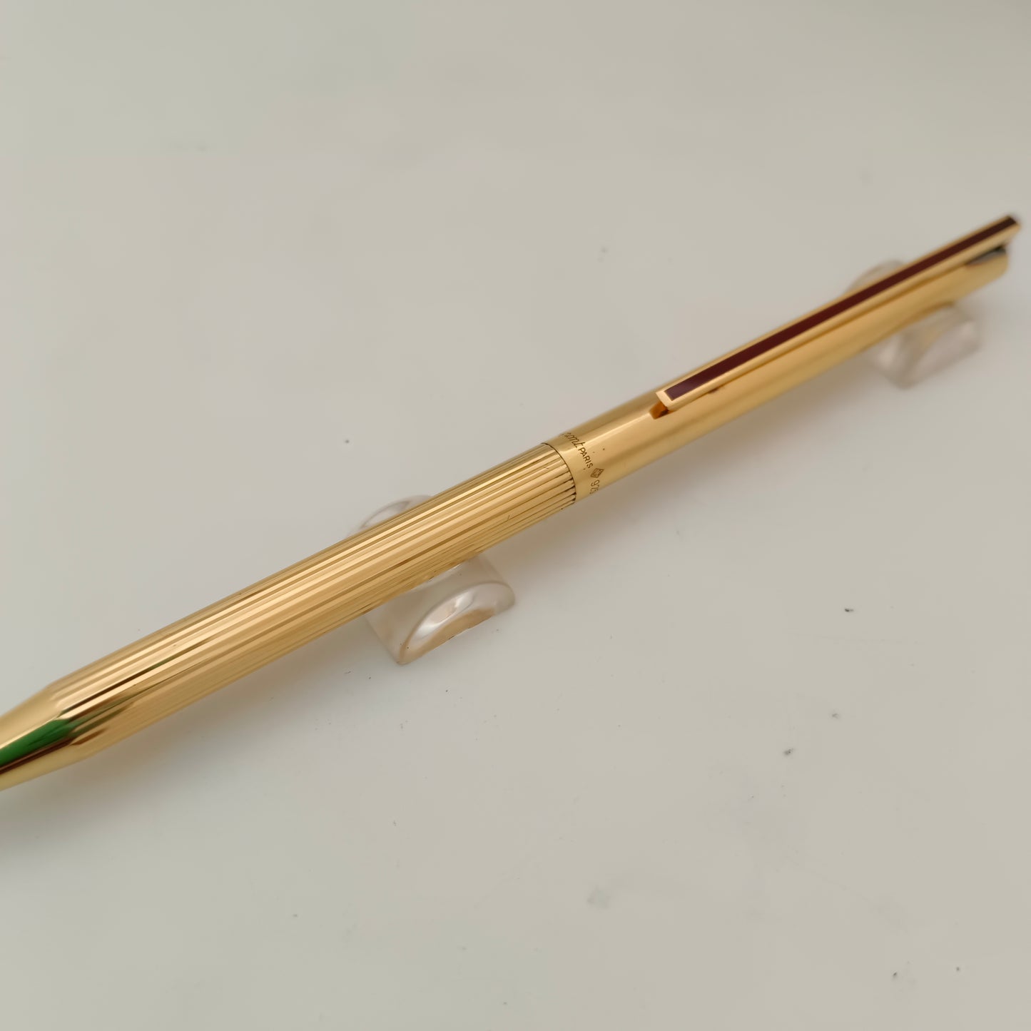 St Dupont Sterling Silver 925 Vermeil Ballpoint Pen Made in France