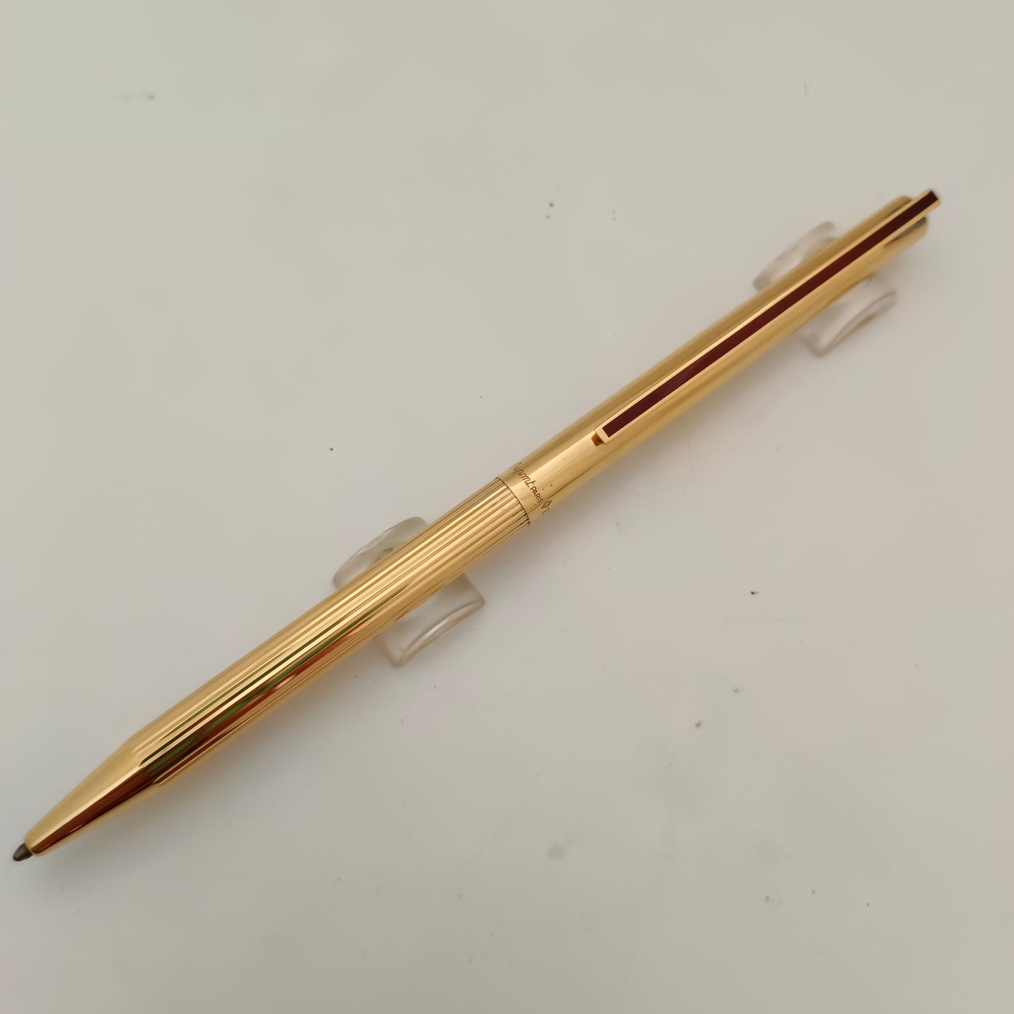 St Dupont Sterling Silver 925 Vermeil Ballpoint Pen Made in France