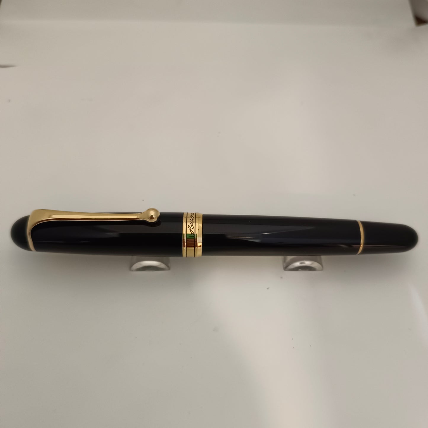 Aurora 88 Black with Gold Trims Fountain Pen-Italy