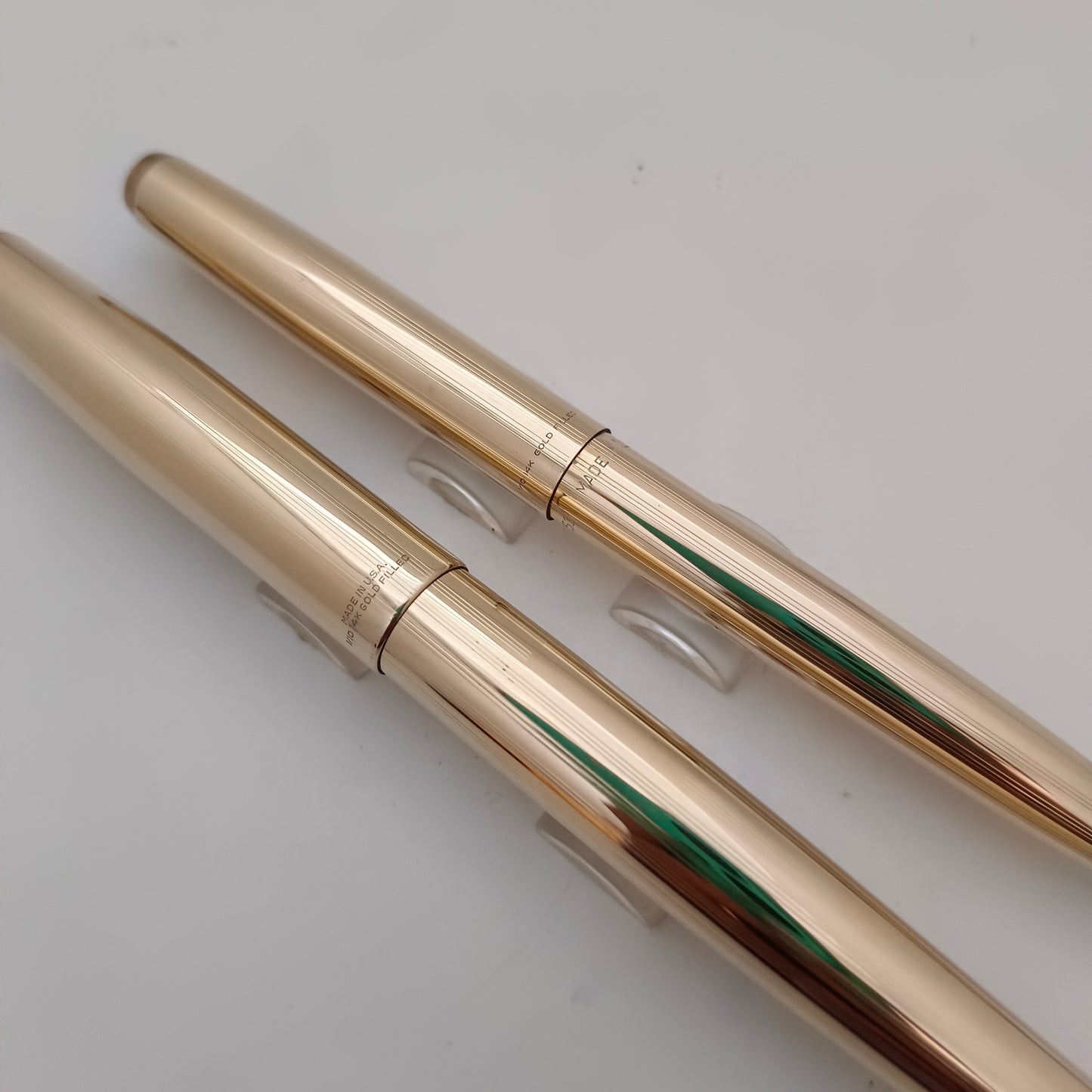 Parker 51 Golden Fountain And Mechanical Pencil Set