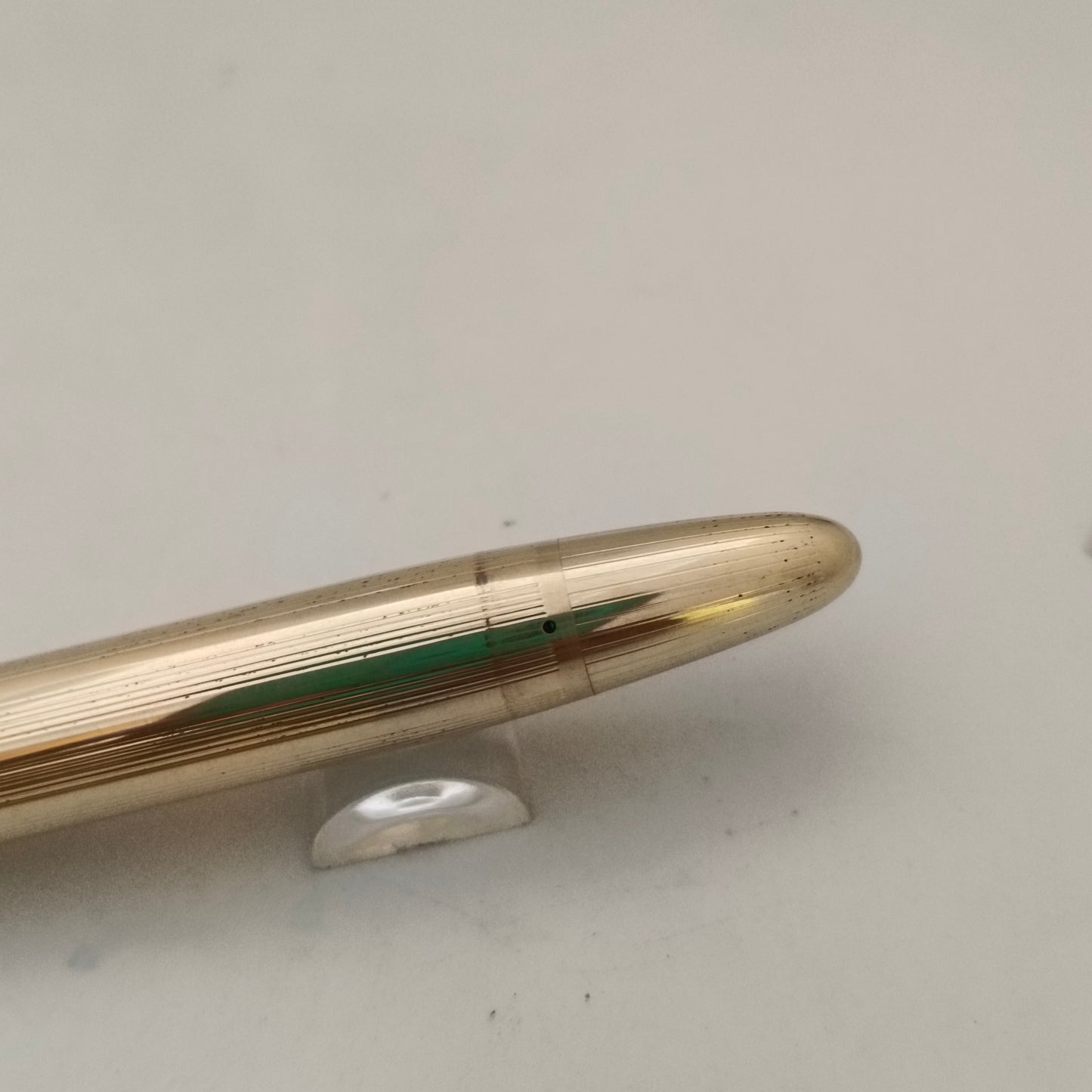 Sheaffer golden Snorkel triumph 14kt gold fountain pen