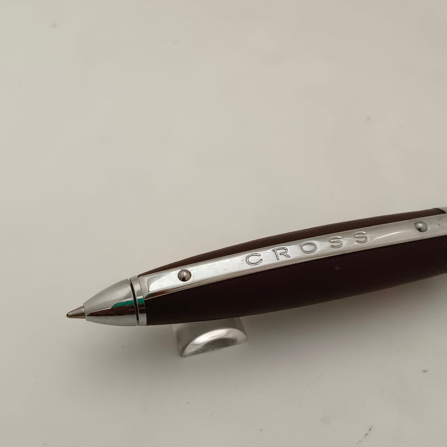 Cross Autocross Leather Ballpen ( Dark Brown )
