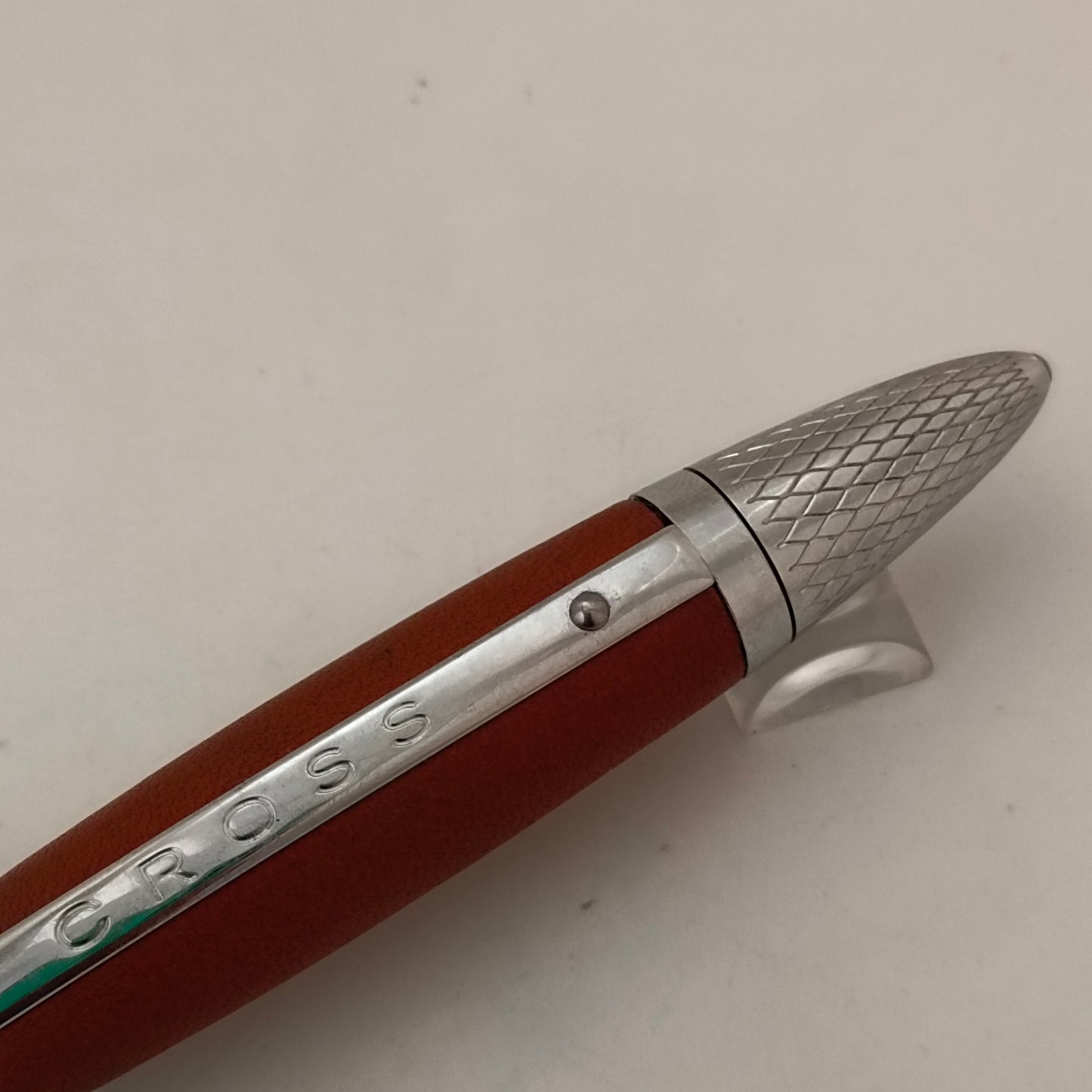 Cross Autocross Leather Ballpen ( Brown )