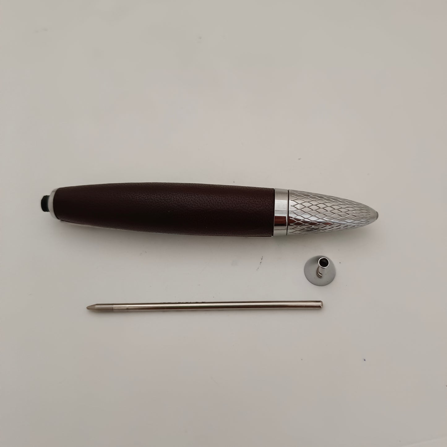 Cross Autocross Leather Ballpen ( Dark Brown )