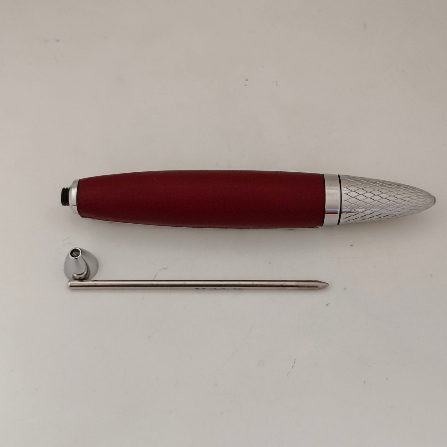 Cross Autocross Leather Ballpen ( Maroon )