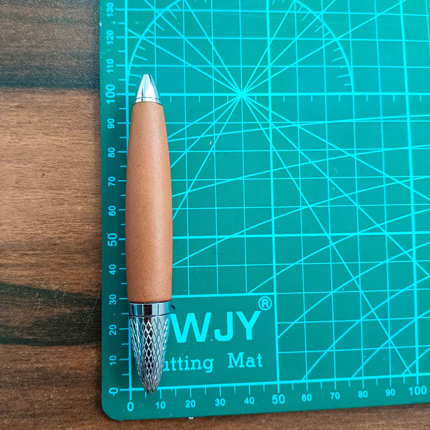 Cross Autocross Leather Ballpen ( Brown )