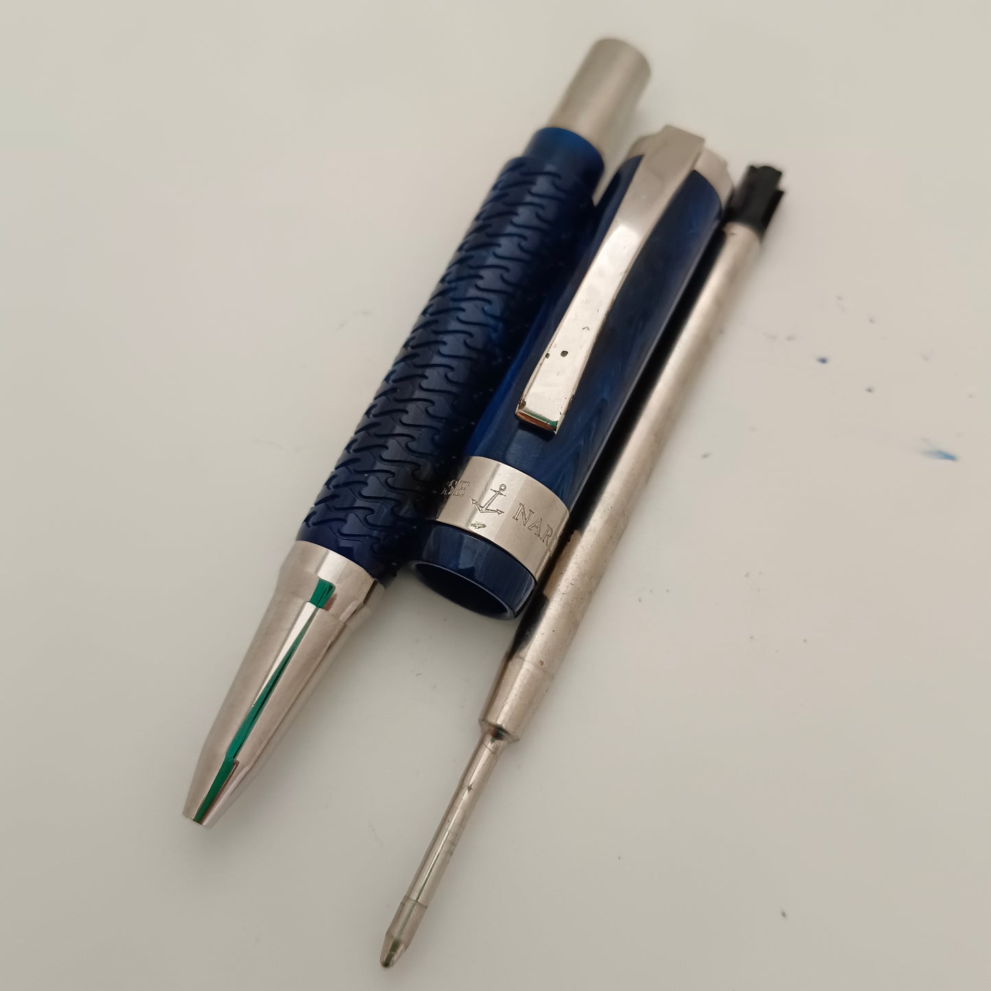 Ulyseee nardin blue ballpoint pen