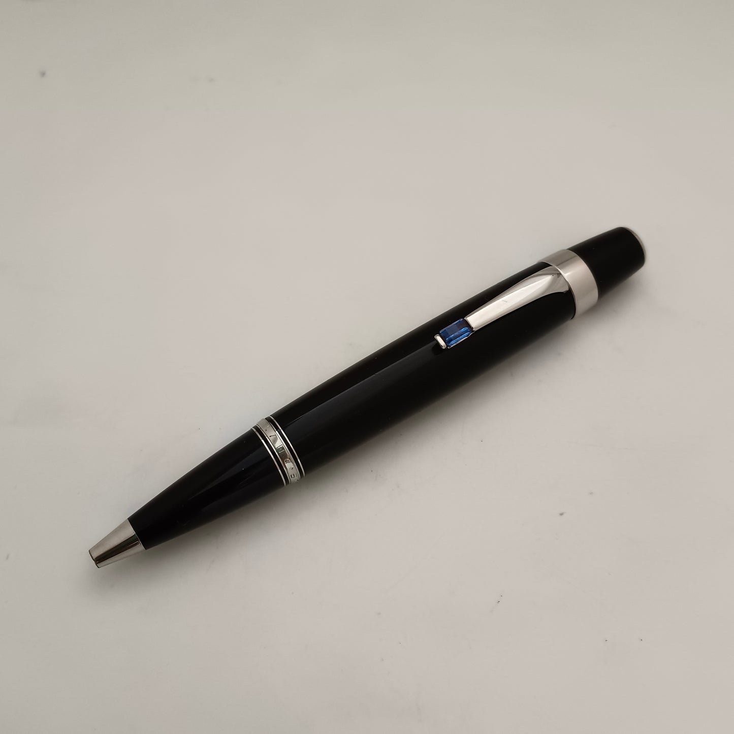 MontBlanc Boheme Ball Pen, Black with Bluestone