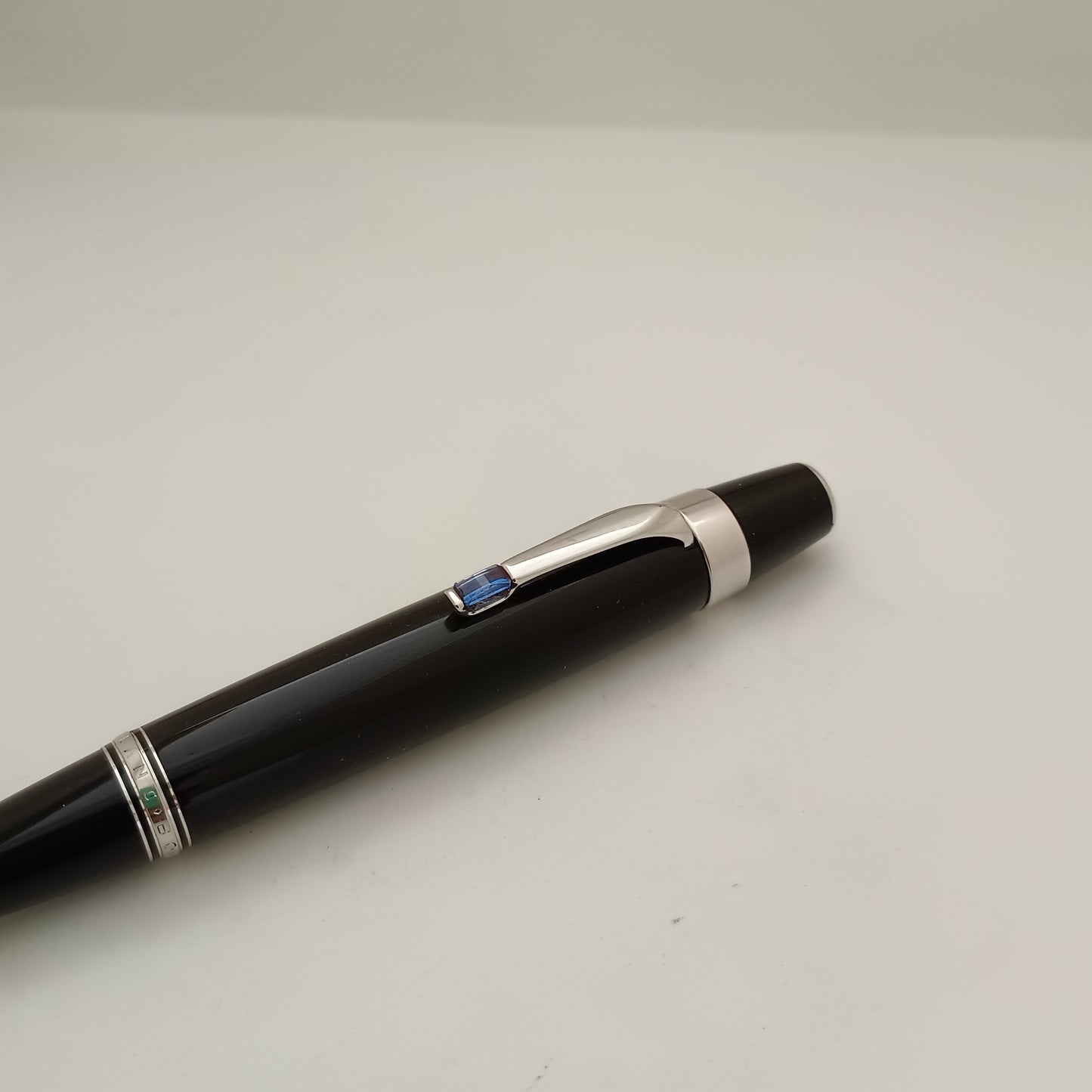 MontBlanc Boheme Ball Pen, Black with Bluestone