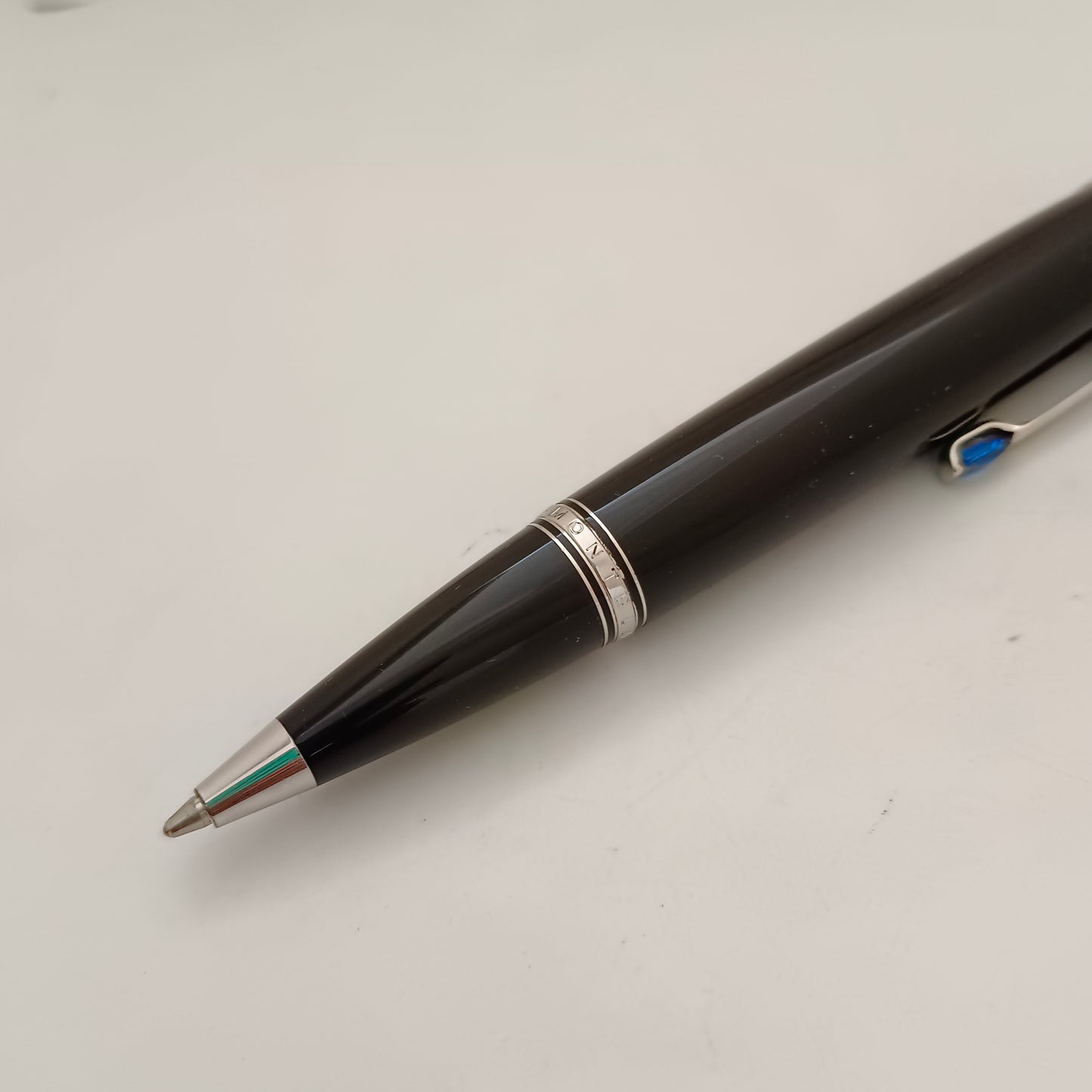 MontBlanc Boheme Ball Pen, Black with Bluestone