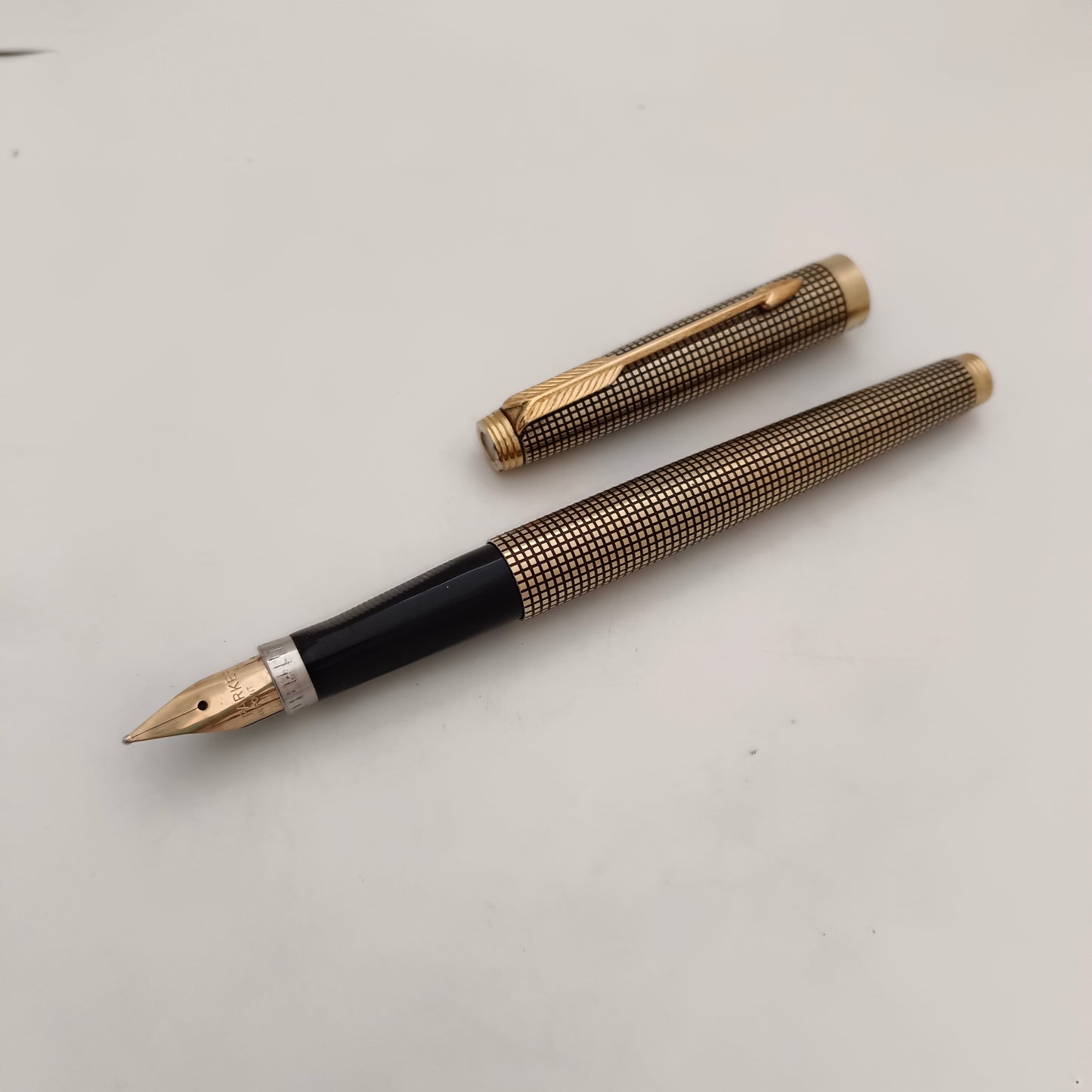 Vintage Parker 75 Cisele Vermeil Fountain Pen