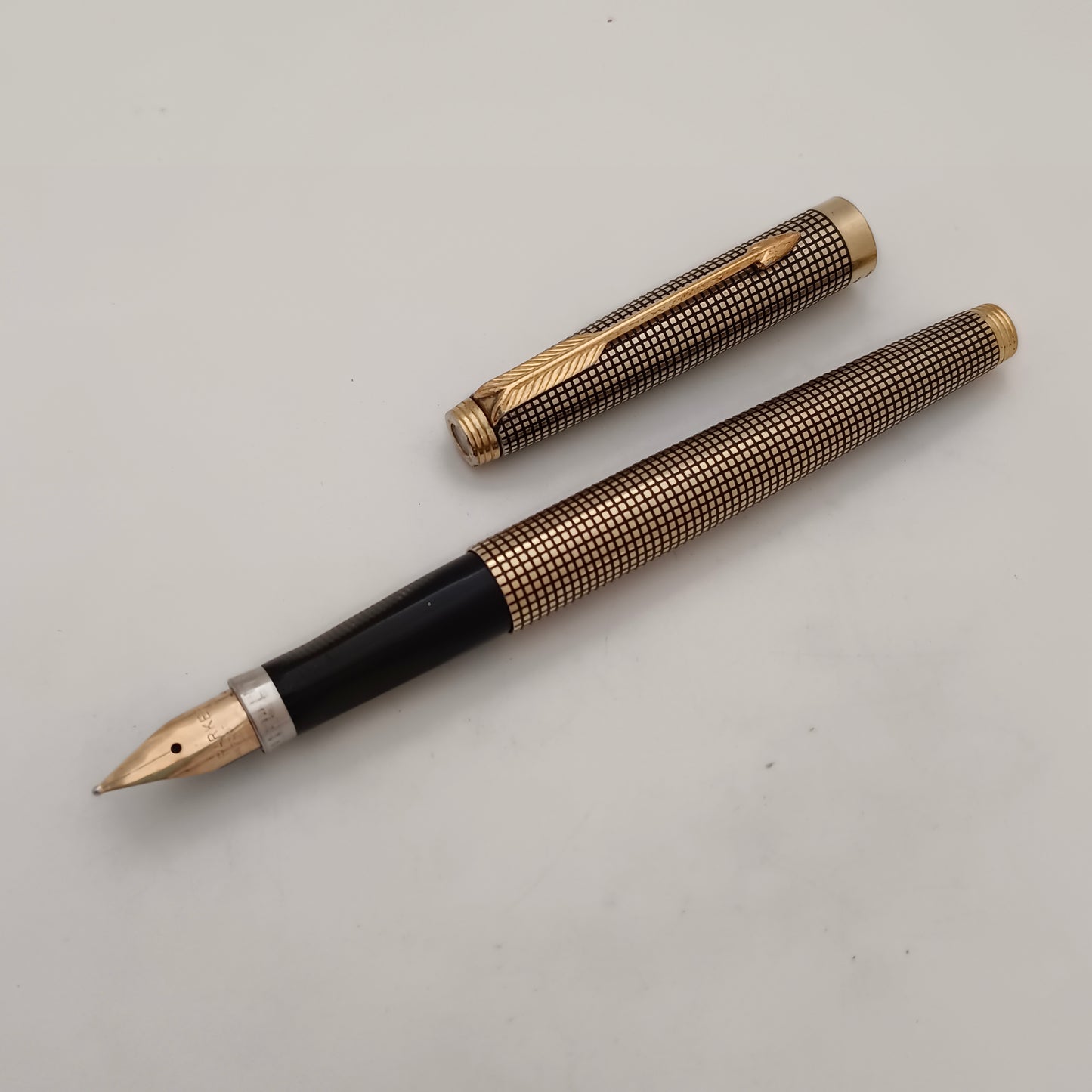 Vintage Parker 75 Cisele Vermeil Fountain Pen