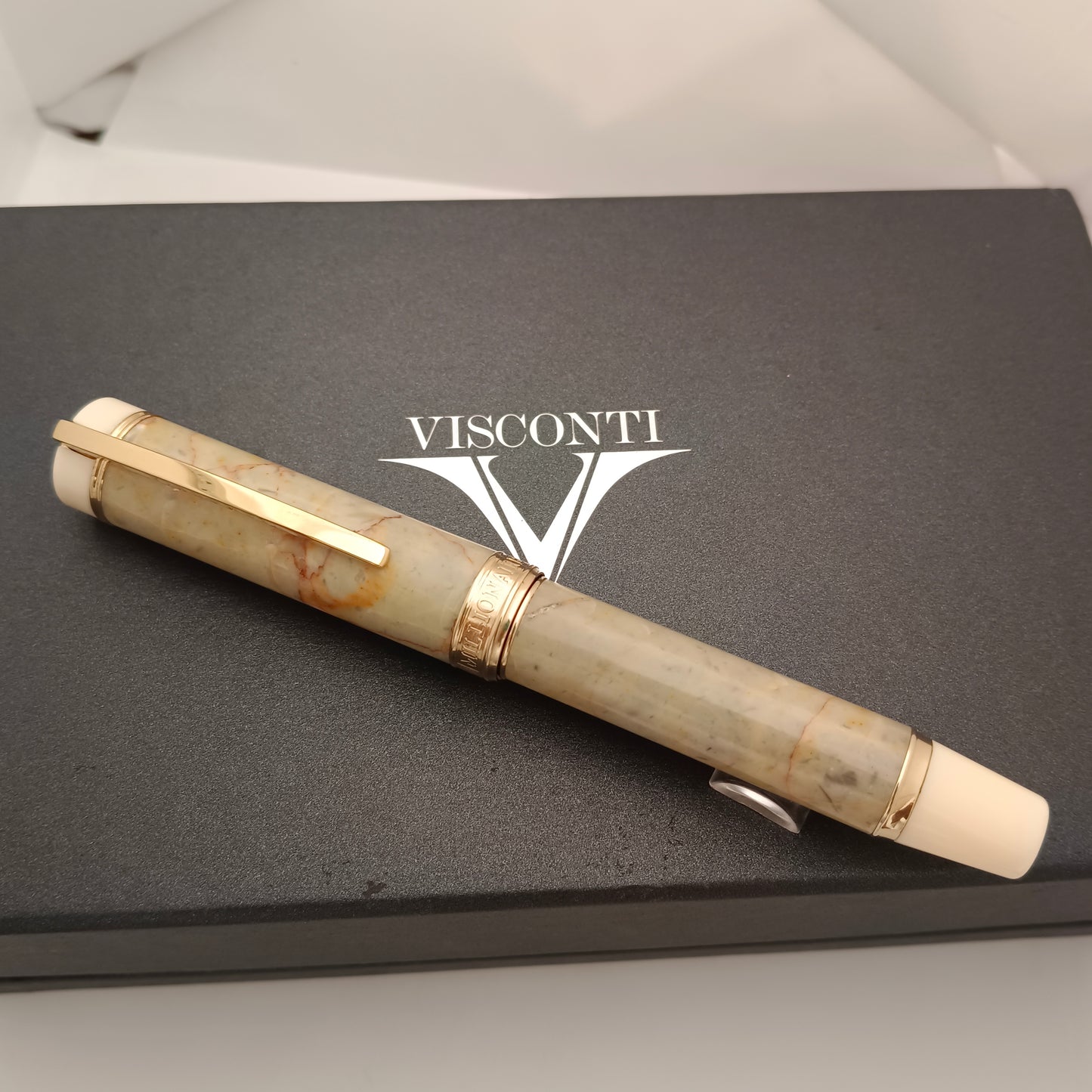 Visconti Millionaire Marble Empire Honey Fountain pen