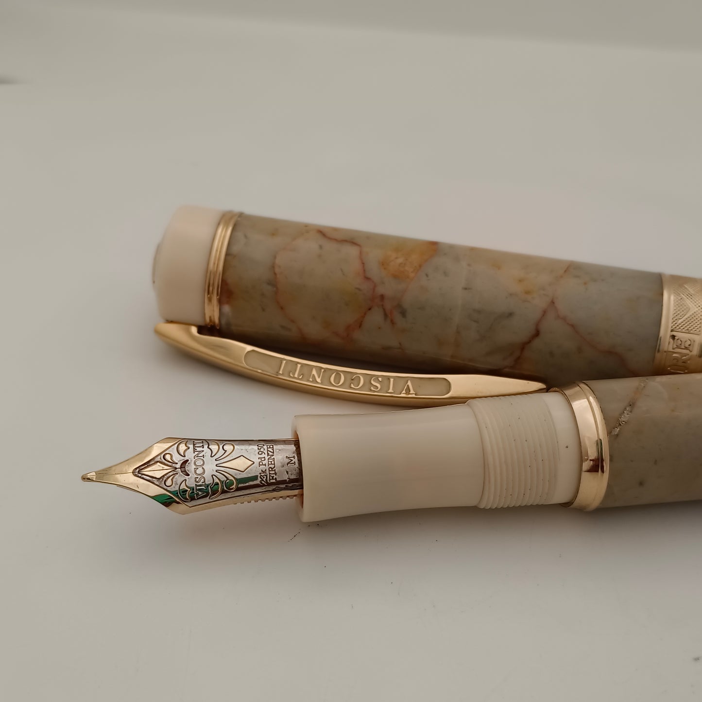 Visconti Millionaire Marble Empire Honey Fountain pen