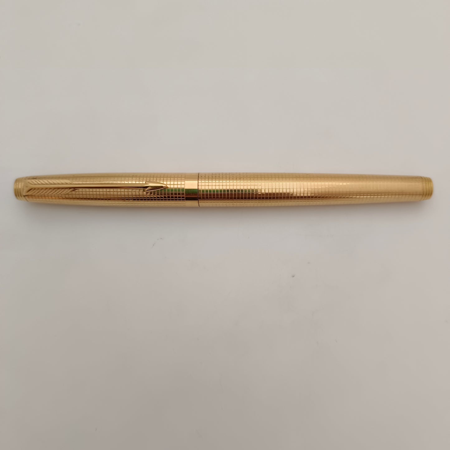 Vintage Parker 75 Gold Plated Insignia 14kt Gold Filled Fountain Pen