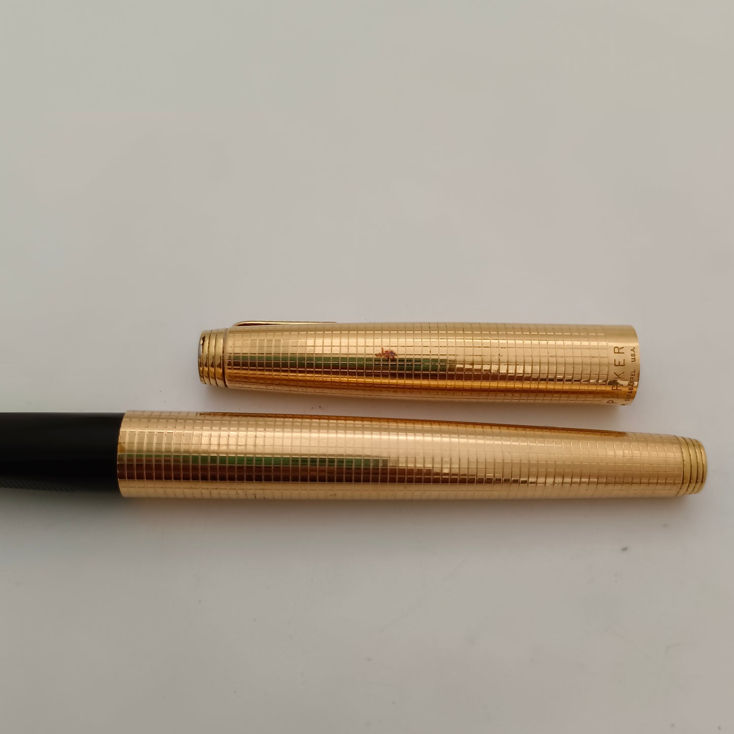 Vintage Parker 75 Gold Plated Insignia 14kt Gold Filled Fountain Pen