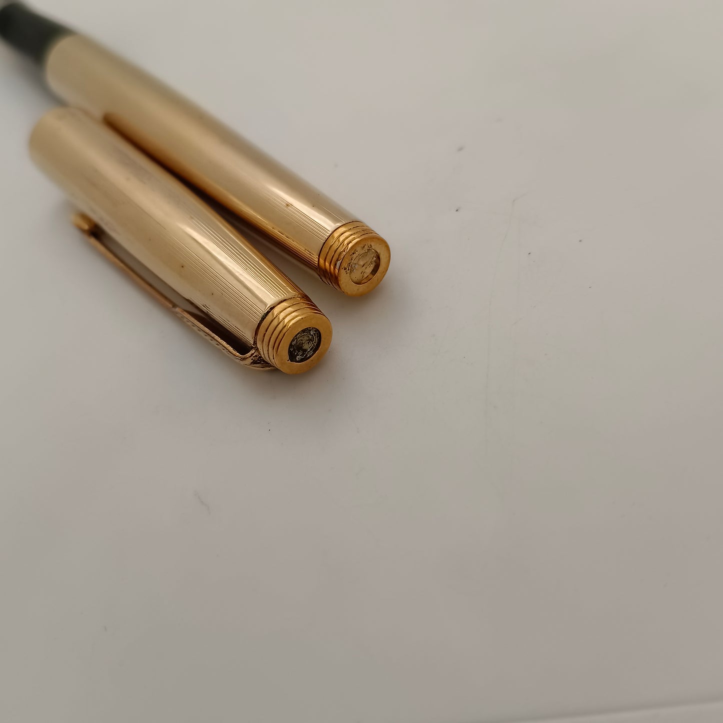 Parker 75 Gold Plated lines Pattern Fountain Pen