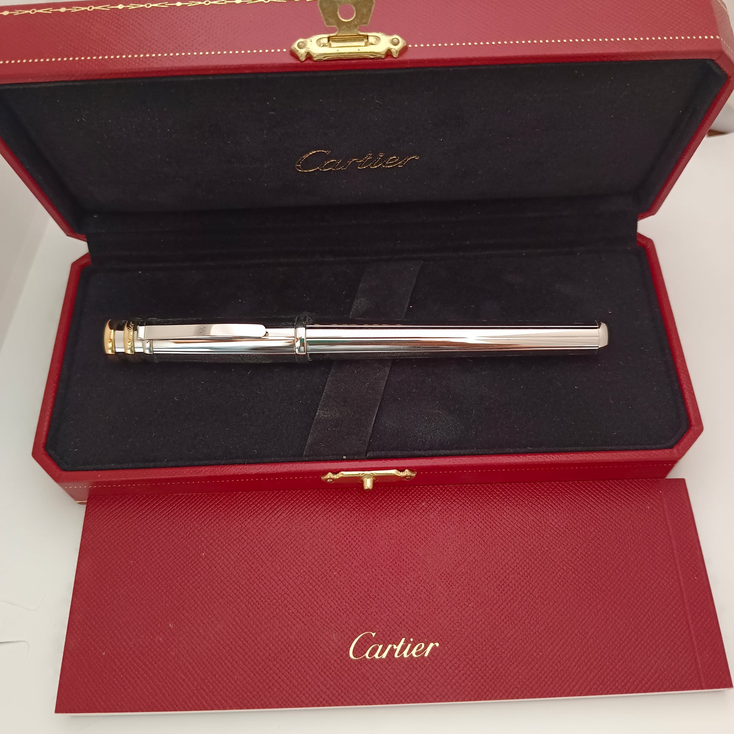 Cartier Trinity De Platinum Plated Fountain Pen