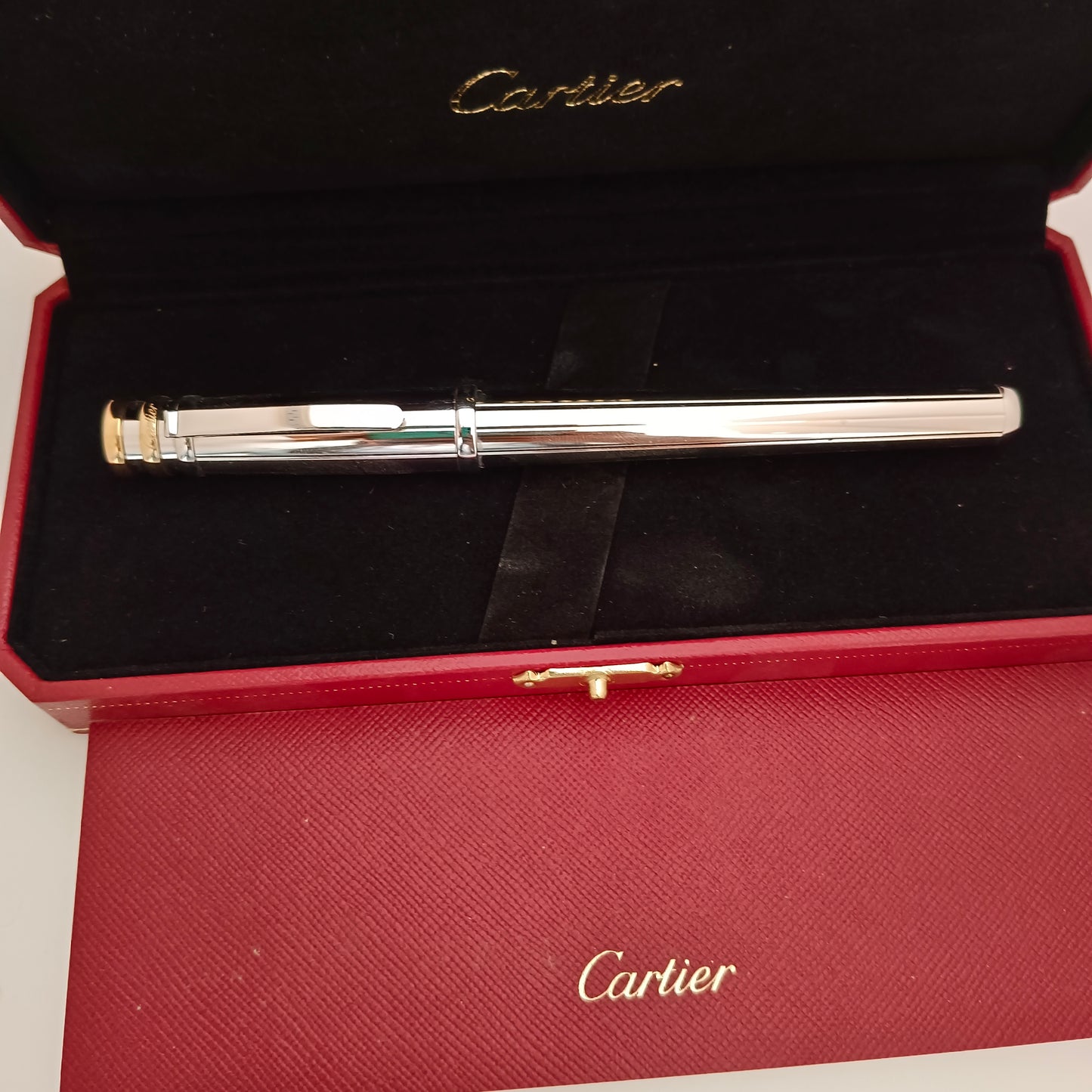 Cartier Trinity De Platinum Plated Fountain Pen