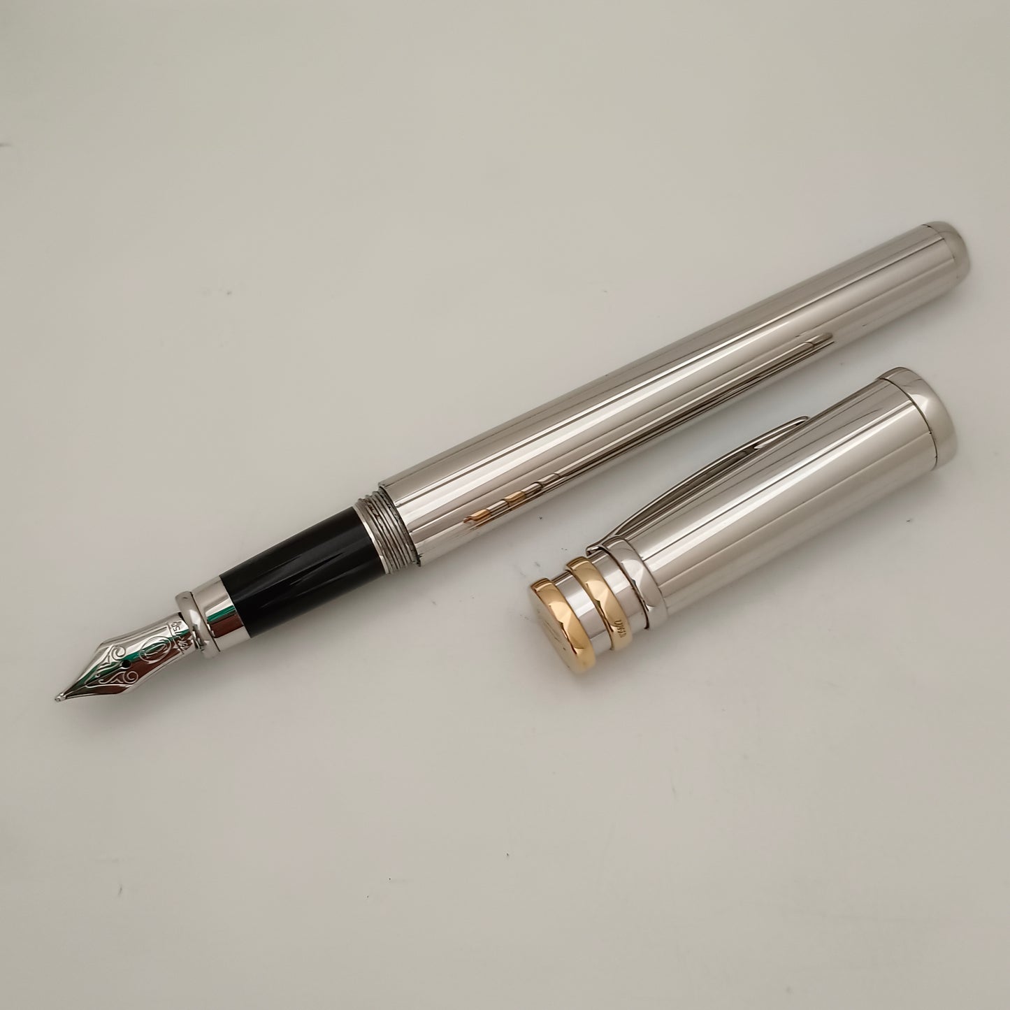 Cartier Trinity De Platinum Plated Fountain Pen