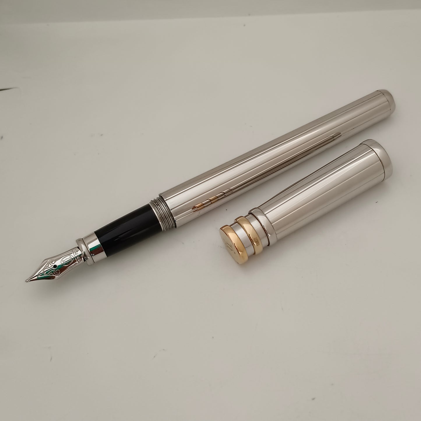 Cartier Trinity De Platinum Plated Fountain Pen