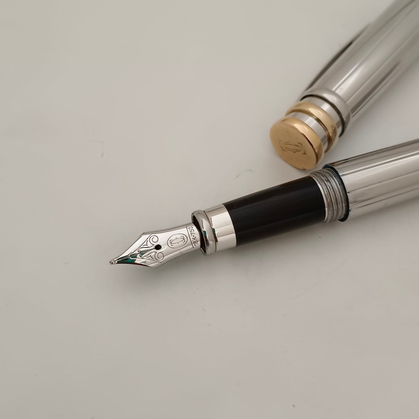 Cartier Trinity De Platinum Plated Fountain Pen